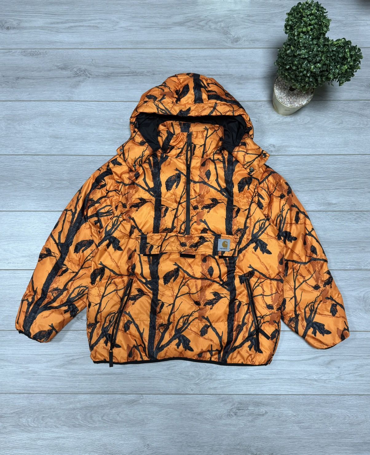 Carhartt Carhartt WIP Jones Pullover Camo Tree Anorak Jacket Size US M / EU 48-50 / 2 - 1 Thumbnail