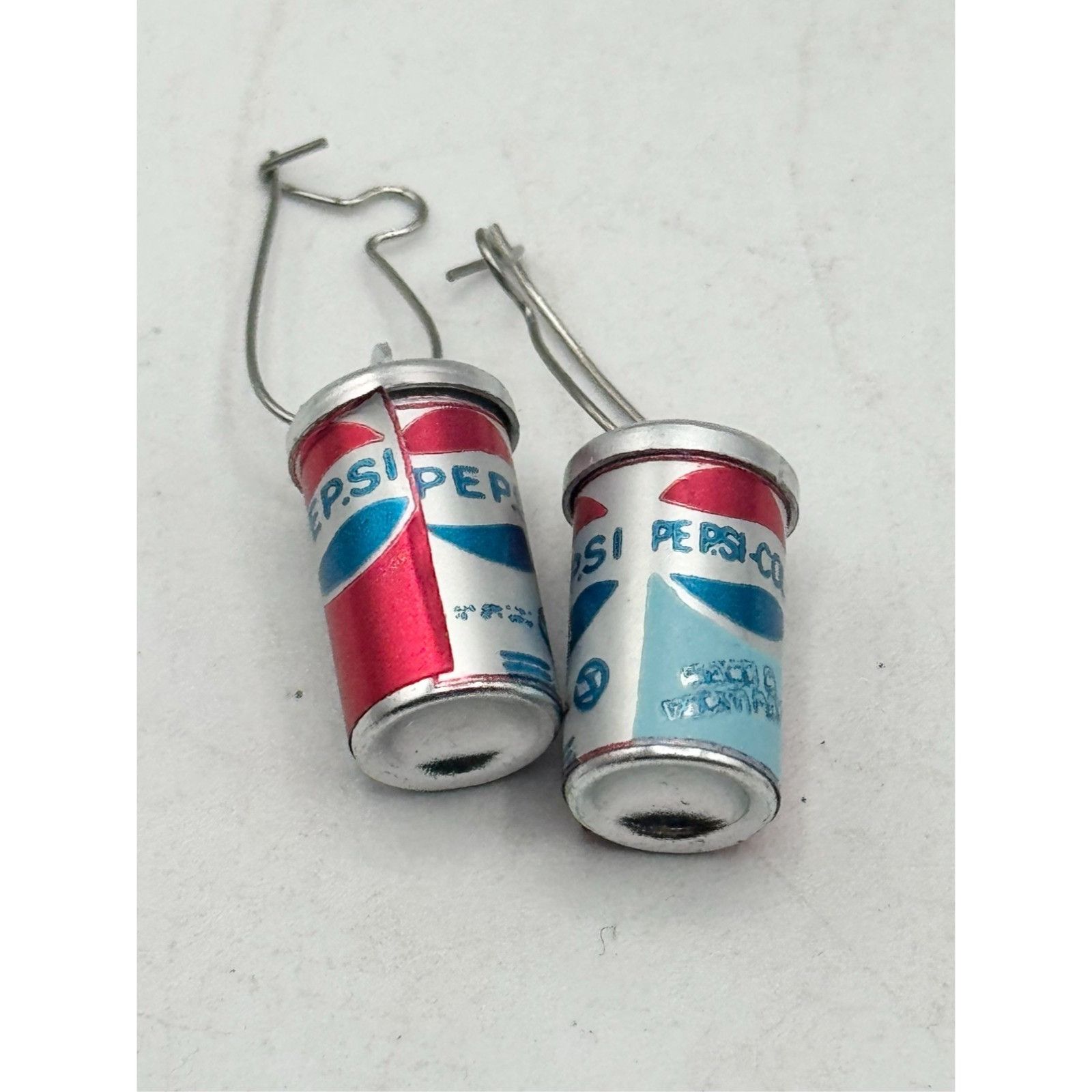 Pepsi Vintage Pepsi Cola Soda Can Dangle Earrings Size ONE SIZE - 4 Thumbnail