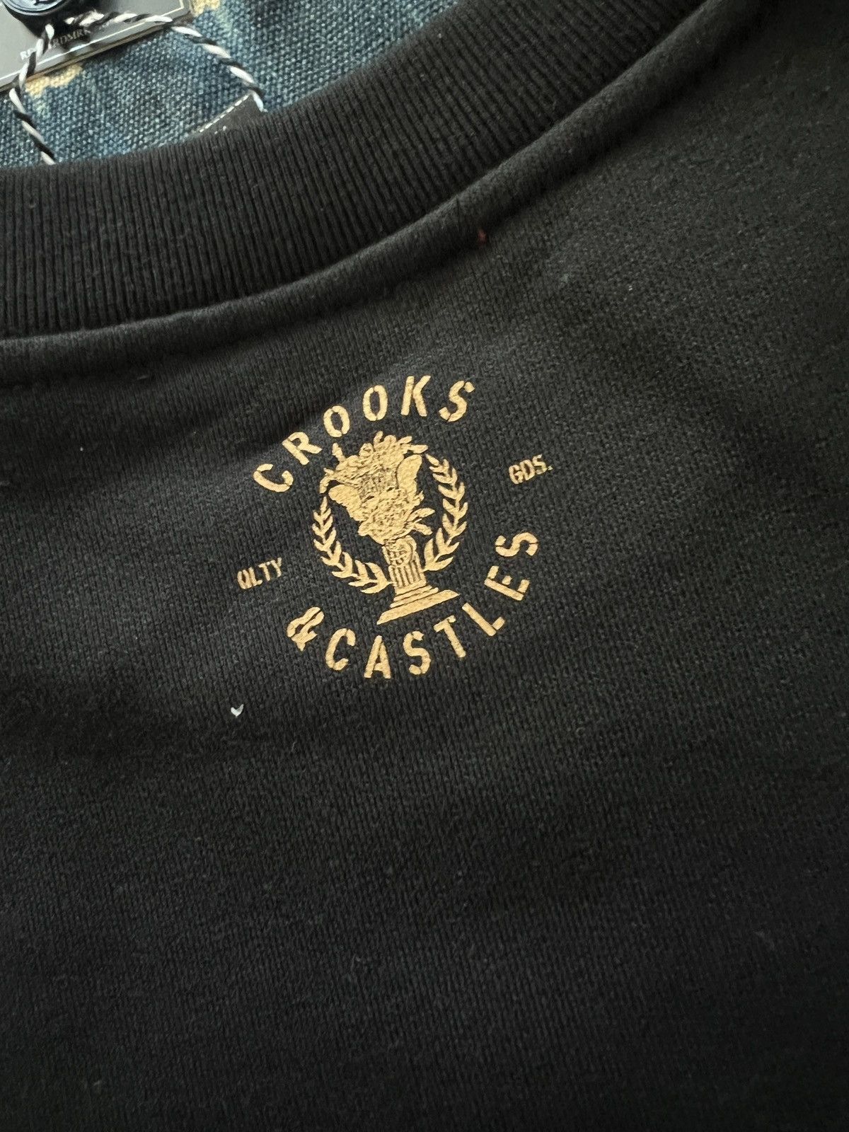Vintage Crooks & Castle Embroidery Sweatshirt Size US M / EU 48-50 / 2 - 8 Thumbnail