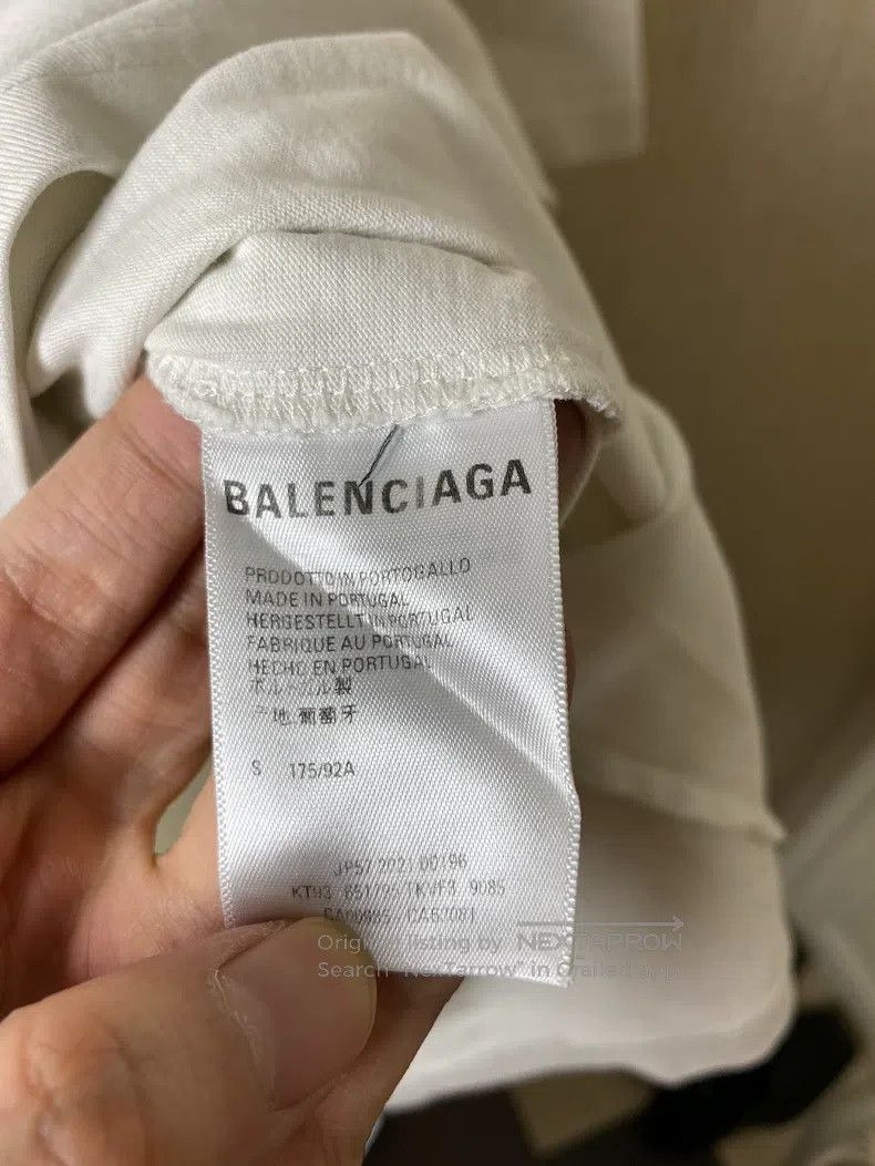 Balenciaga Balenciaga Eco-Friendly Short Sleeve Size US S / EU 44-46 / 1 - 3 Thumbnail