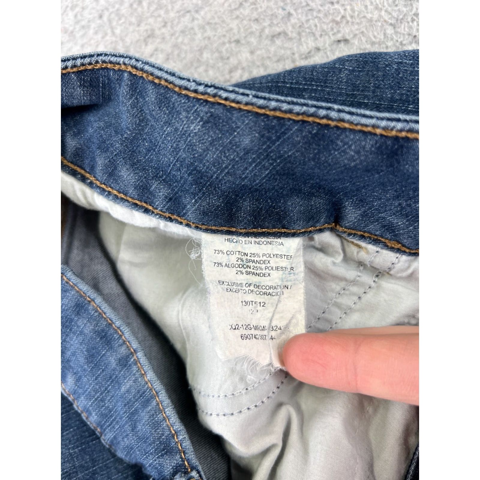 Lee Vintage Lee Women’s Bootcut Jeans 12 Blue Denim Cotton Blend Stretch Mid Rise Casual Travel Workwear Size 34" / US 12 / IT 48 - 7 Thumbnail