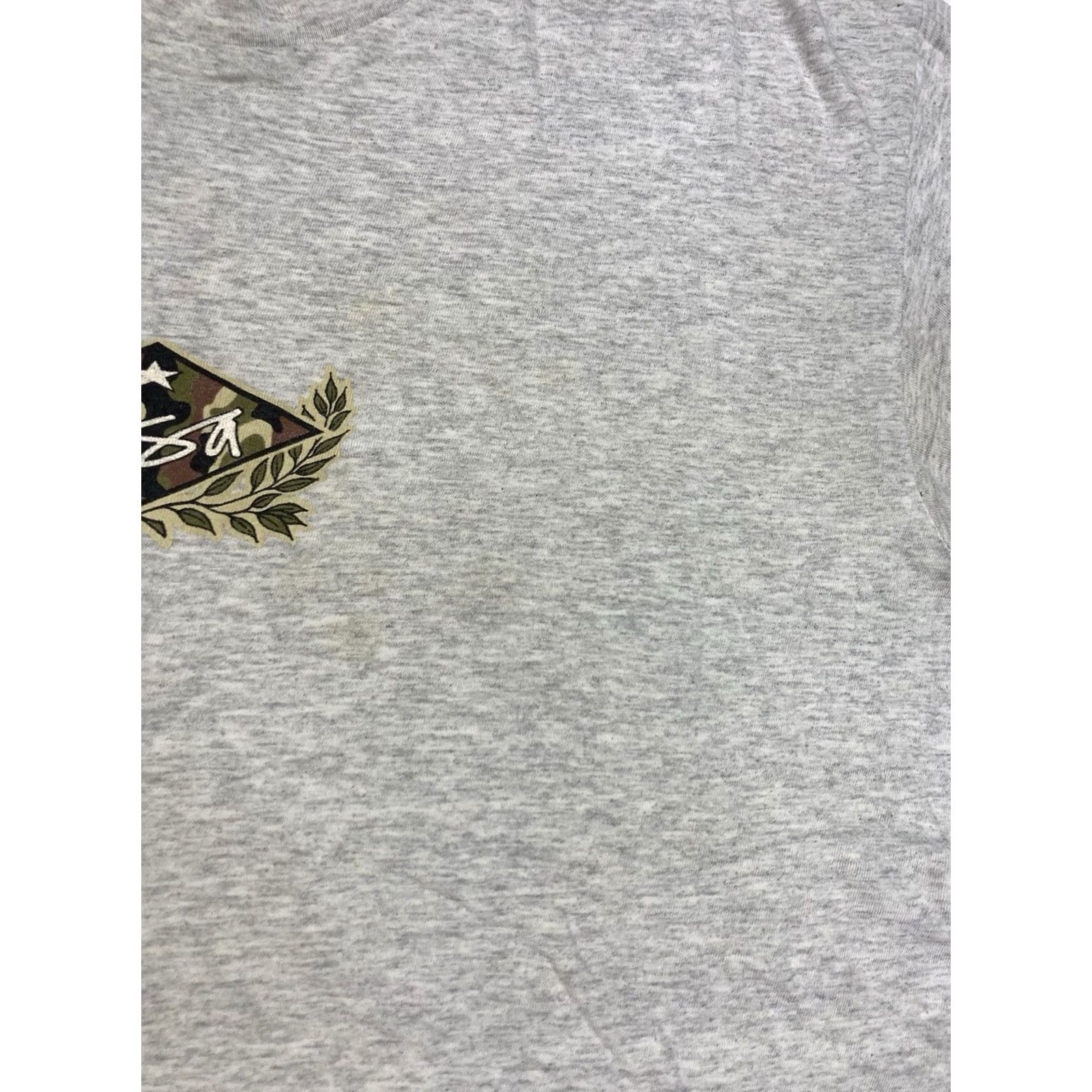 SAS VINTAGE Yasa Rootz Brigade Graphic T-shirt Men Large Gray USA 90s Single Stitch Size US L / EU 52-54 / 3 - 6 Thumbnail