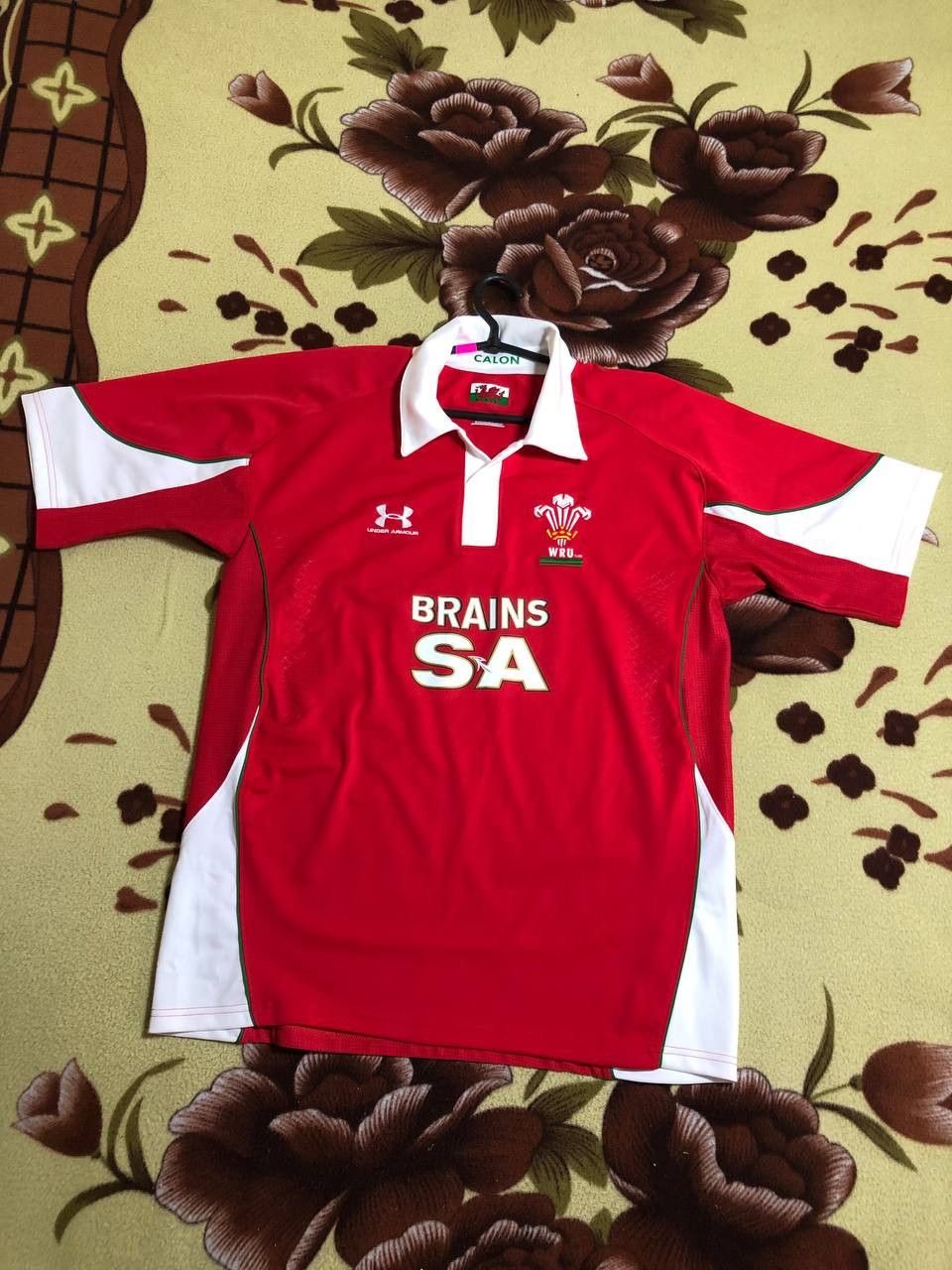 Under Armour Wales Rugby Union 2008/2009 Jersey Under Armour Camiseta Red Size US L / EU 52-54 / 3 - 1 Thumbnail