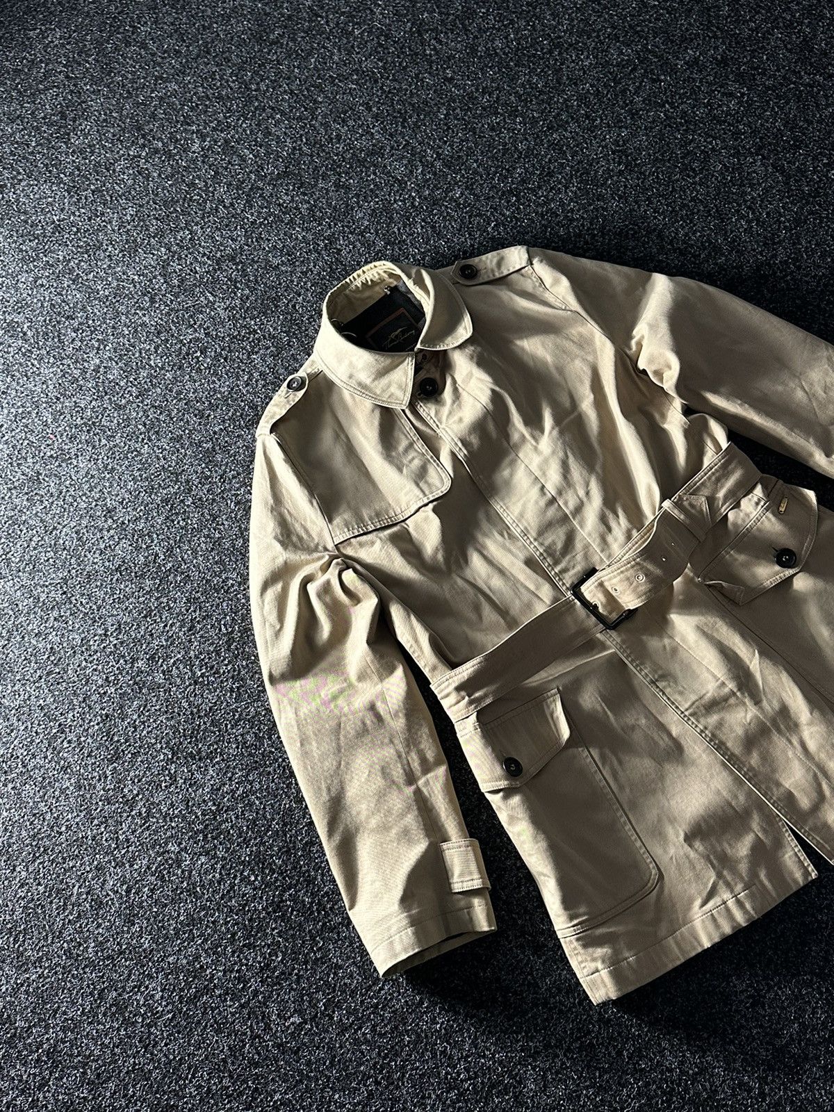 Burberry × Vintage RARE❗️Thomas Burberry vintage trench coat Nova check Size US M / EU 48-50 / 2 - 2 Thumbnail