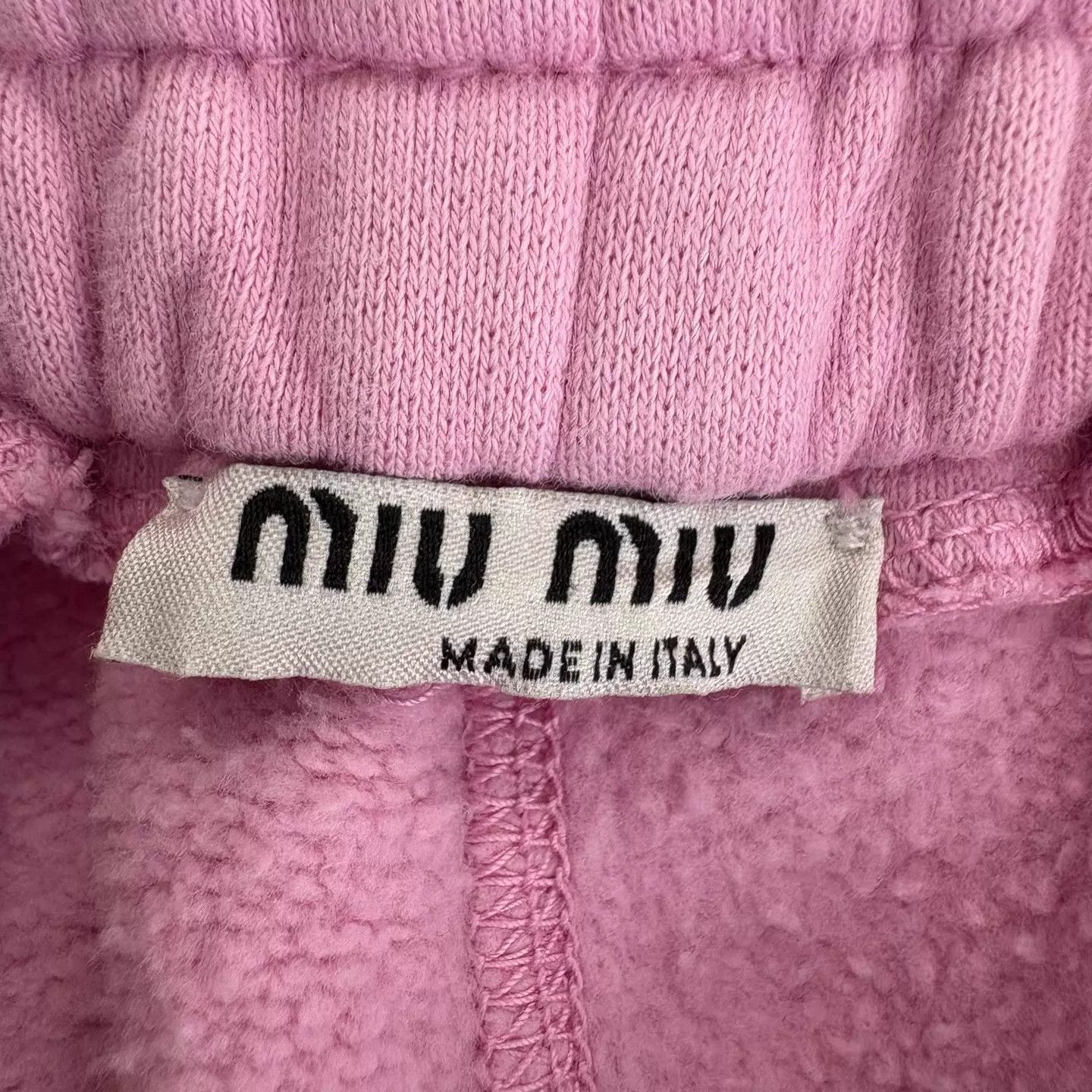 Miu Miu MIUMIU Pink Embroidered Logo Women's Sweatpants Size 28" / US 6 / IT 42 - 3 Thumbnail