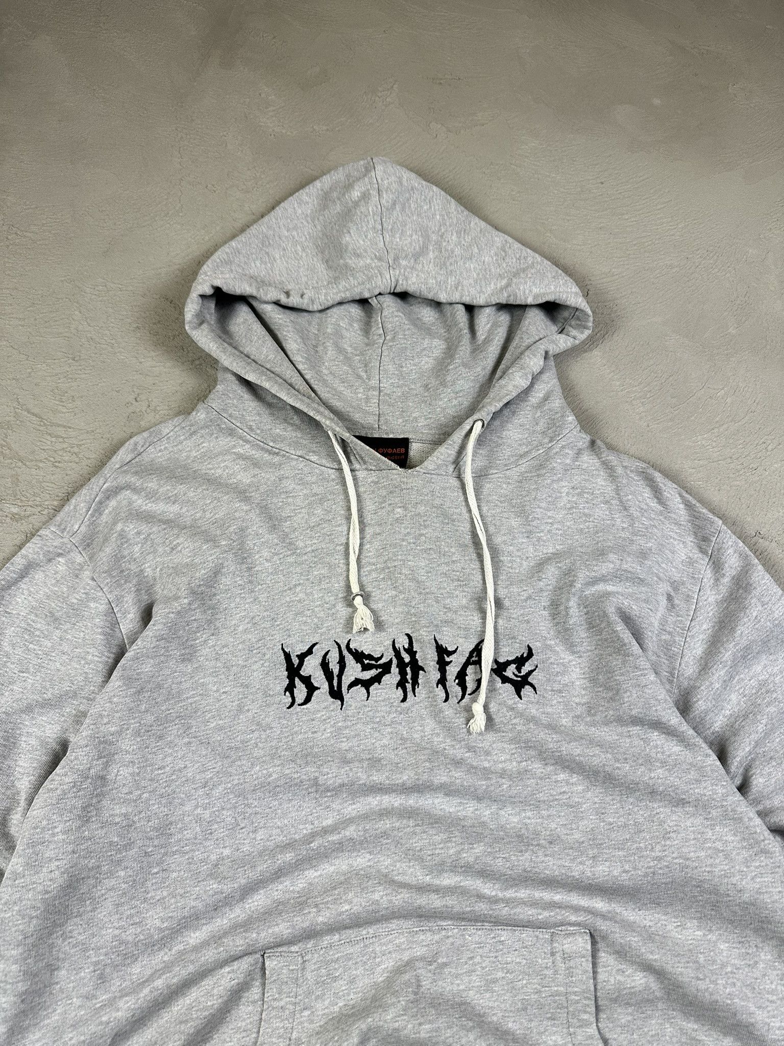 Gosha Rubchinskiy Gosha Rubchinskiy x Double Cheesburger Kush Fag Boxy Hoodie Size US XL / EU 56 / 4 - 4 Thumbnail