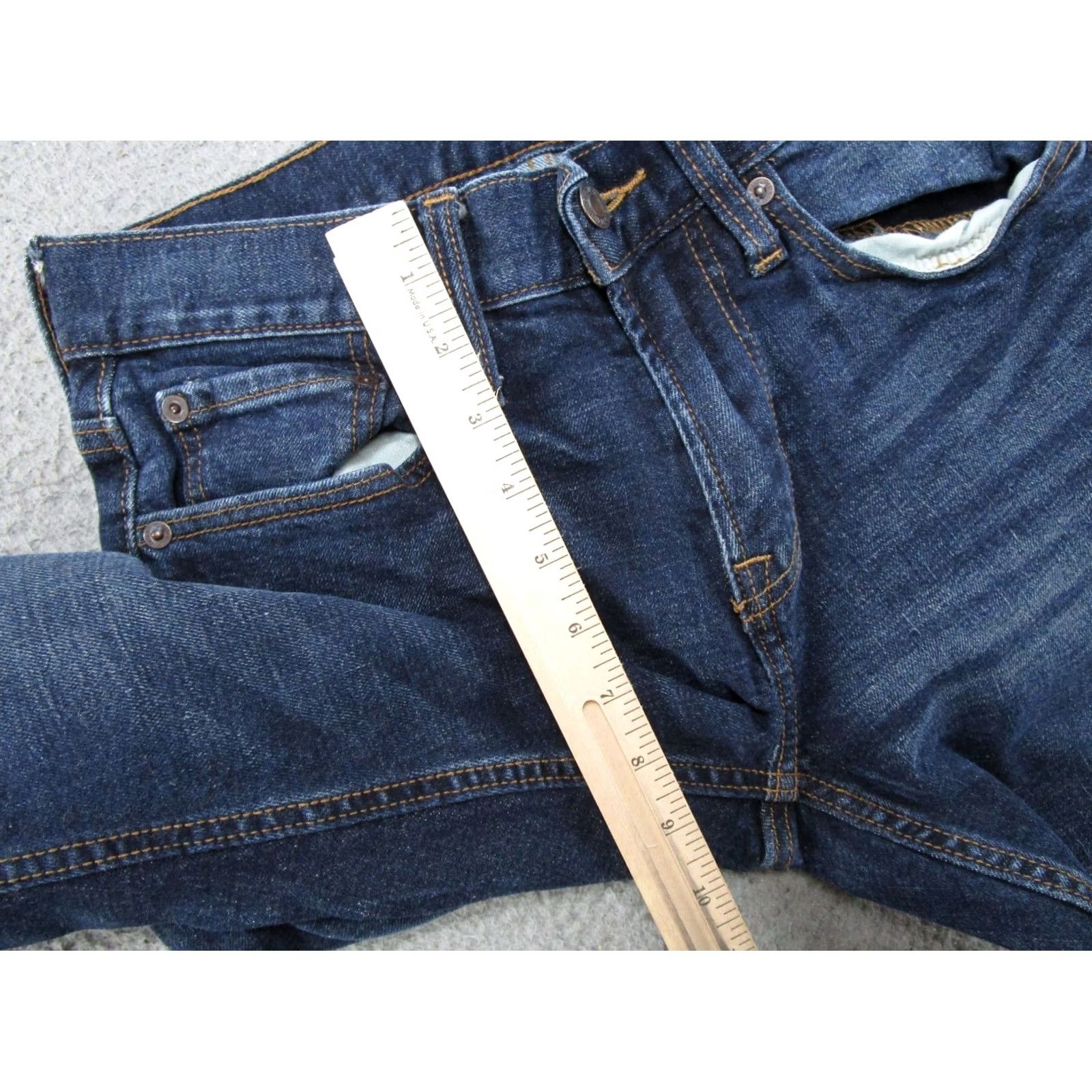 Old Navy Old Navy Jeans Men Slim Straight Leg 29x30 Blue Denim 5-Pocket Cotton Cotton Jeans Regular Inseam 30 Vintage: No Size US 29 - 7 Thumbnail