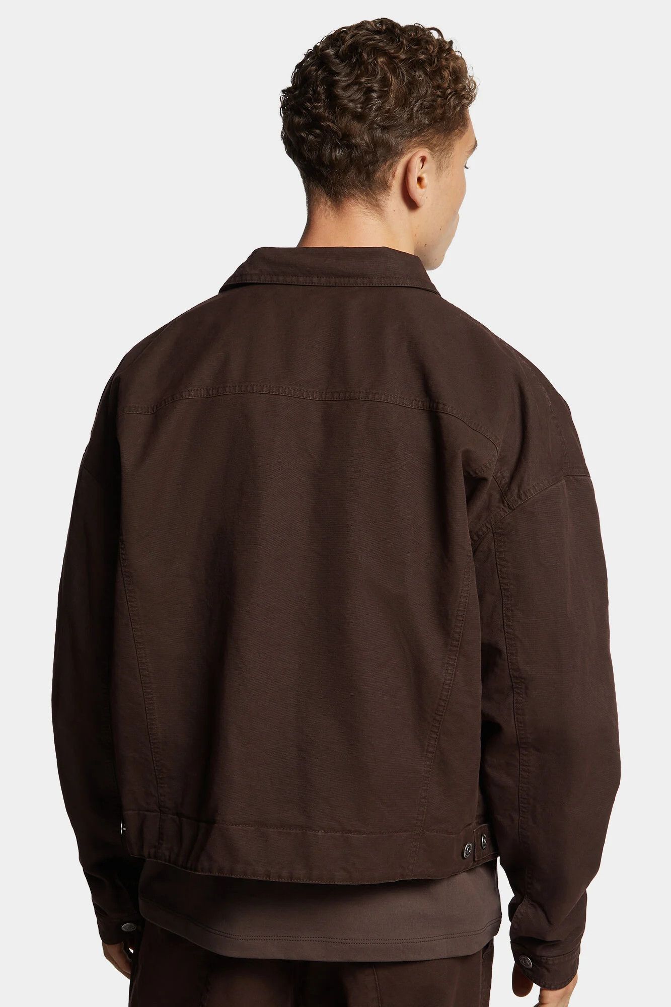 Dsquared2 o1mle0126 Icon New Generation Canvas Utility Jacket in Brown Size US M / EU 48-50 / 2 - 4 Thumbnail
