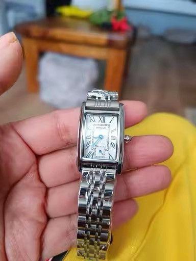 Jewelry 2000S Vintage Style Cute Square Luxury Watch in Brown, Men's