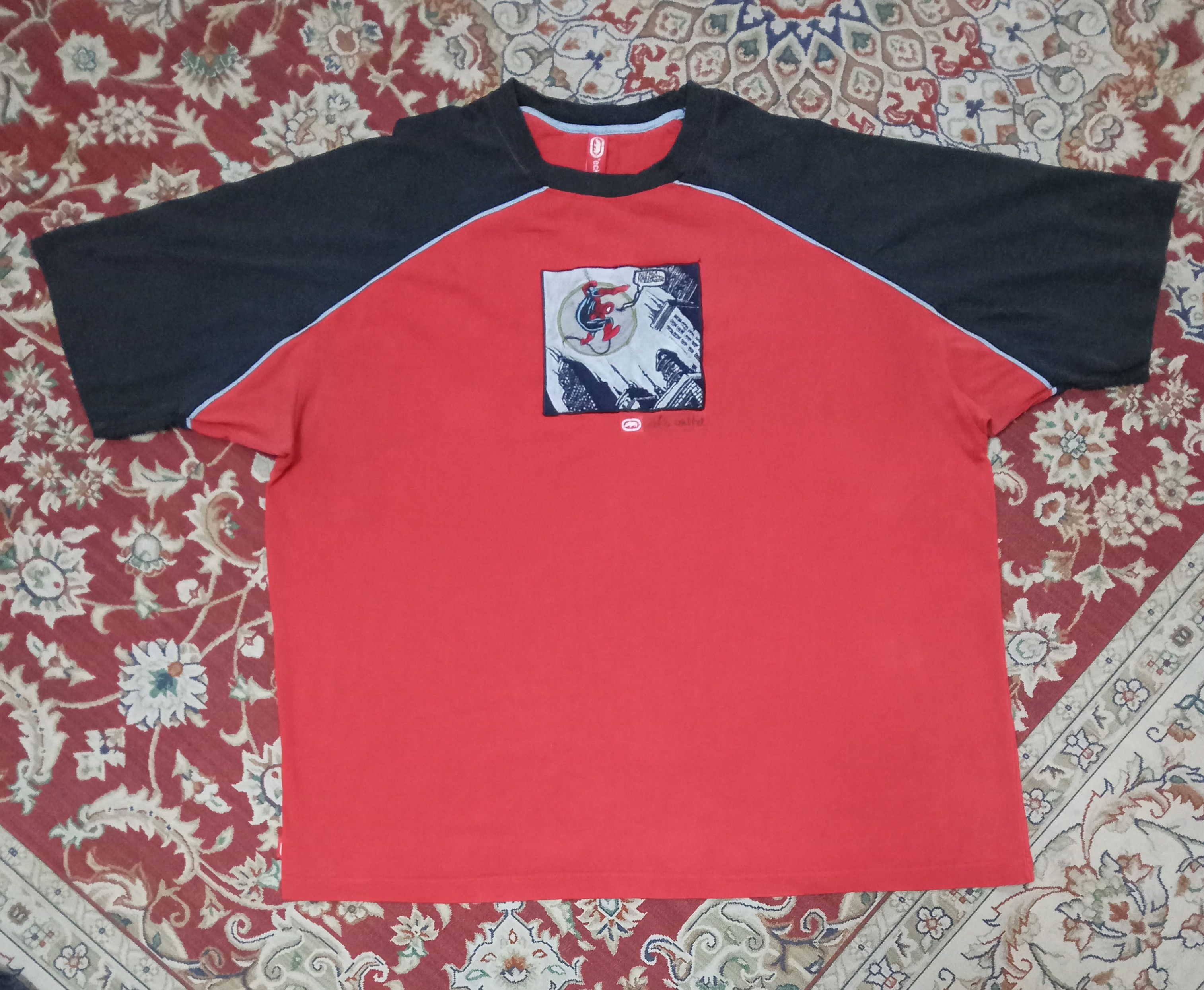 Ecko Unltd. × Marvel Comics Vintage echo unltd x Spiderman Oversized T Shirt Size US XL / EU 56 / 4 - 1 Thumbnail