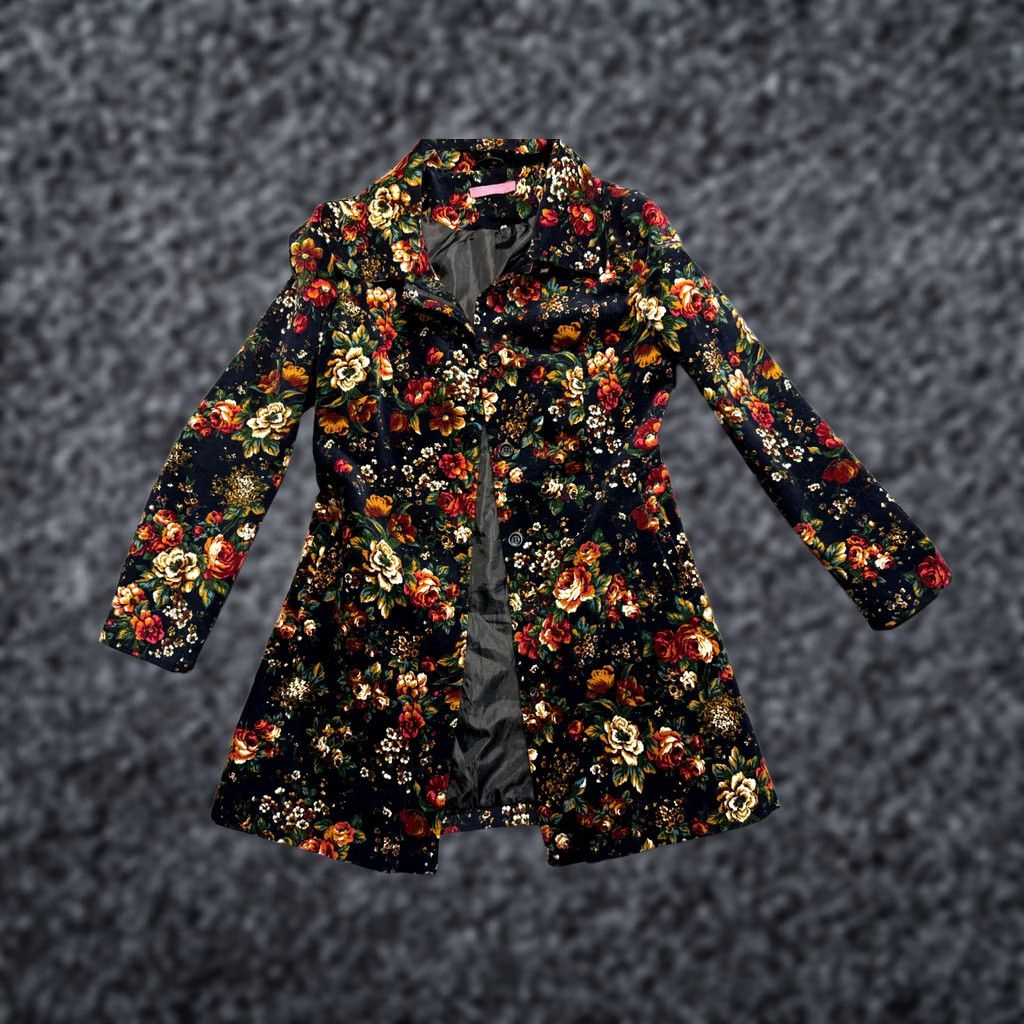 Joe Browns Joe Browns Floral Coat Womens US Size 6 Boho Patterned Outerwear Jacket shirt? Size M / US 6-8 / IT 42-44 - 1 Thumbnail