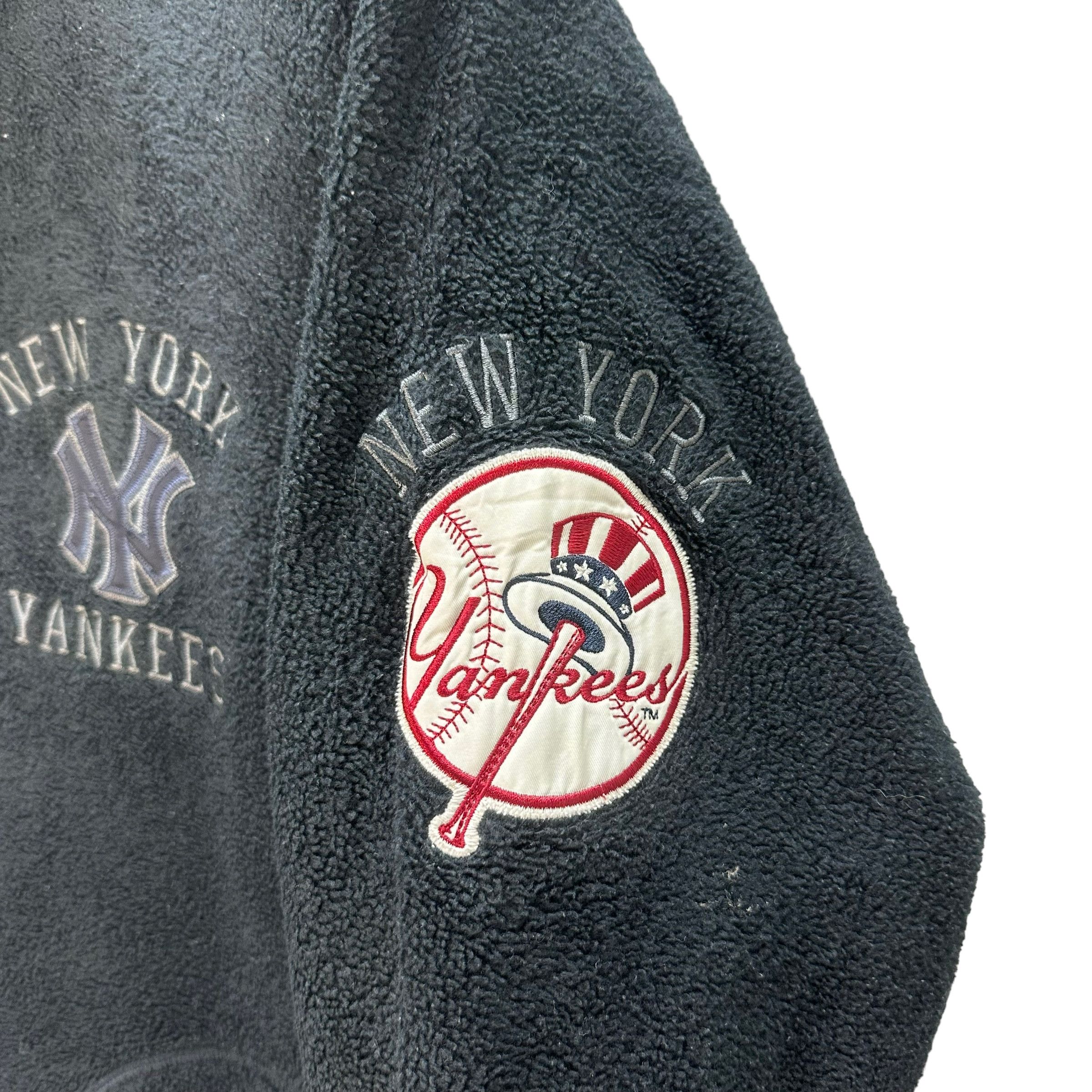 MLB MLB NEW YORK YANKEES BIG LOGO HALF ZIP FLEECE #8741-024 Size US XL / EU 56 / 4 - 6 Thumbnail