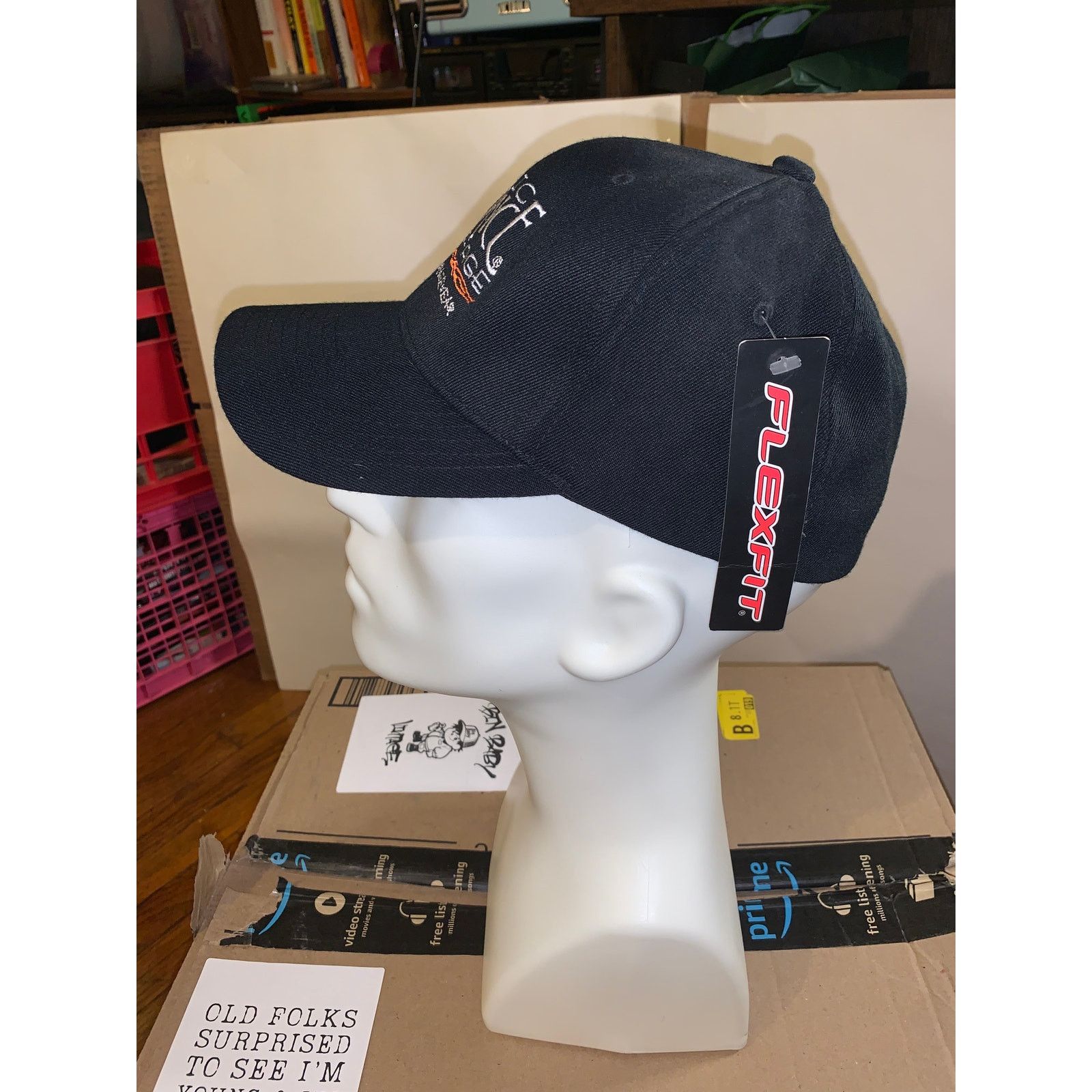 Other Public Nuisance Garage Hat Black FlexFit S M Deadstock Size ONE SIZE - 4 Thumbnail