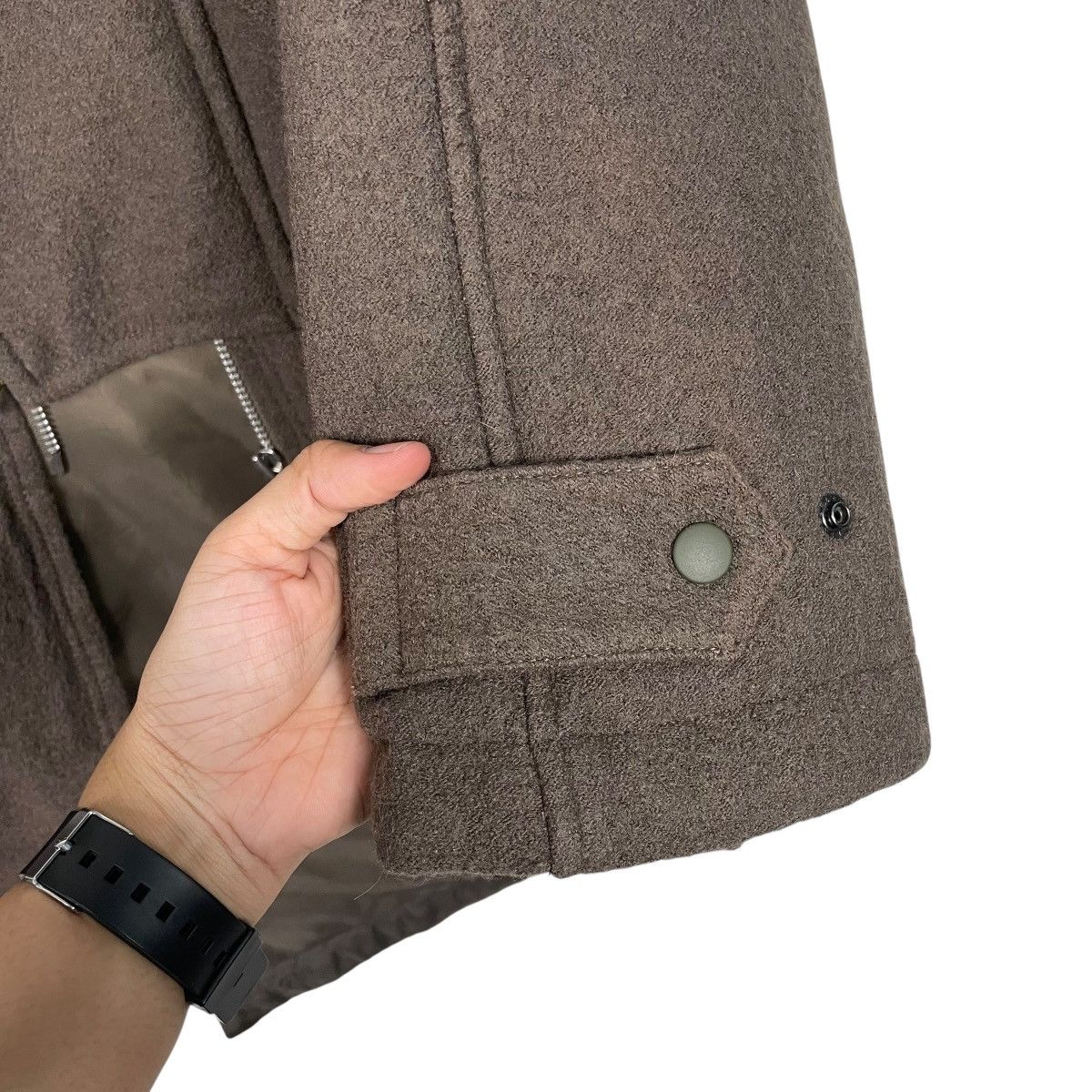 Final Home Final Home 90s Issey Miyake Multi Zipper Wool Parka Jacket Size US S / EU 44-46 / 1 - 14 Thumbnail