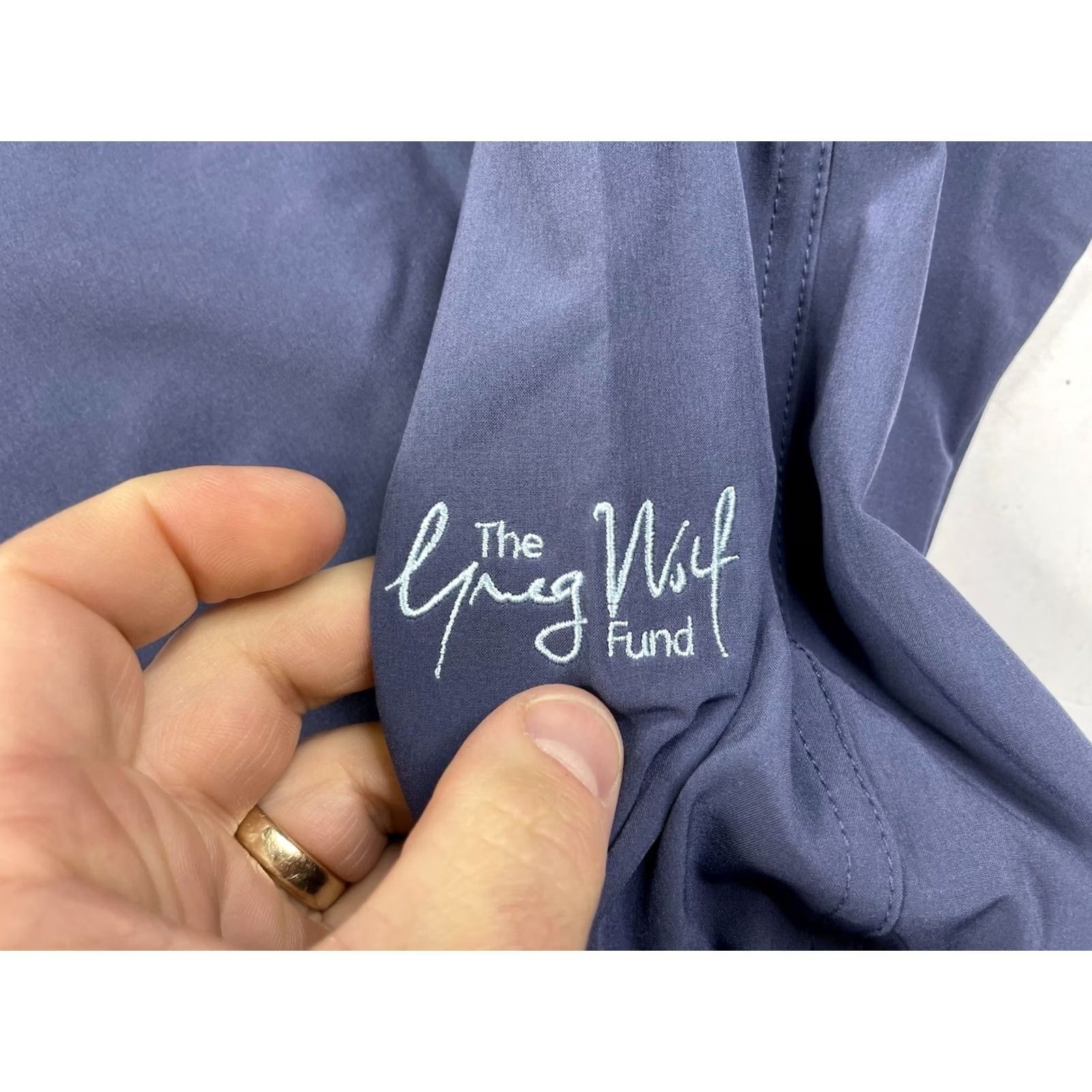 Vintage NWT Zero Restriction Windbreaker Jacket Storm Blue L Womens Hooded Golf Zip NWT Size L / US 10 / IT 46 - 2 Thumbnail