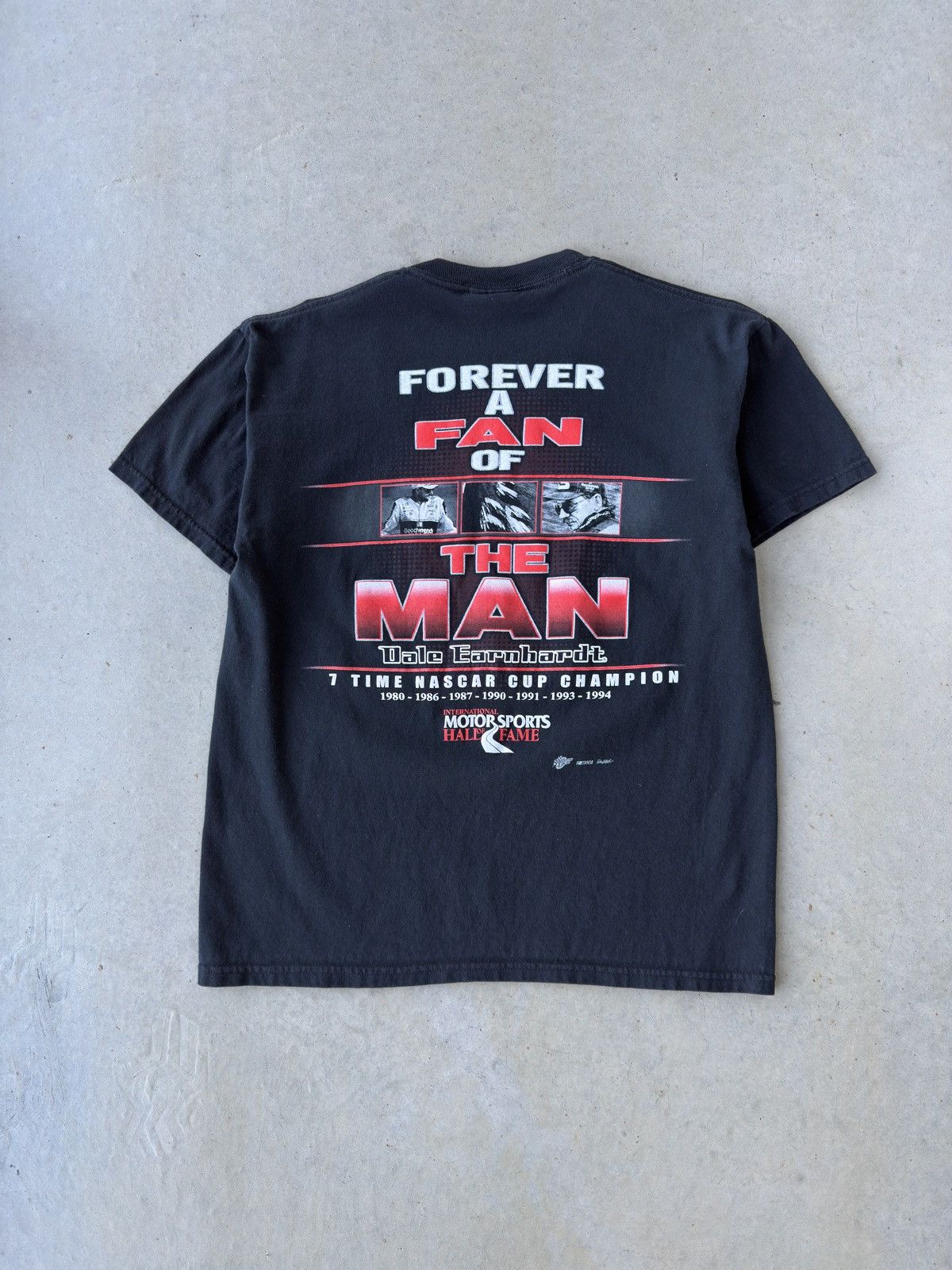 Chase Authentics Vintage Dale Sr Nascar Hall of Fame Racing T Shirt Size US M / EU 48-50 / 2 - 2 Thumbnail