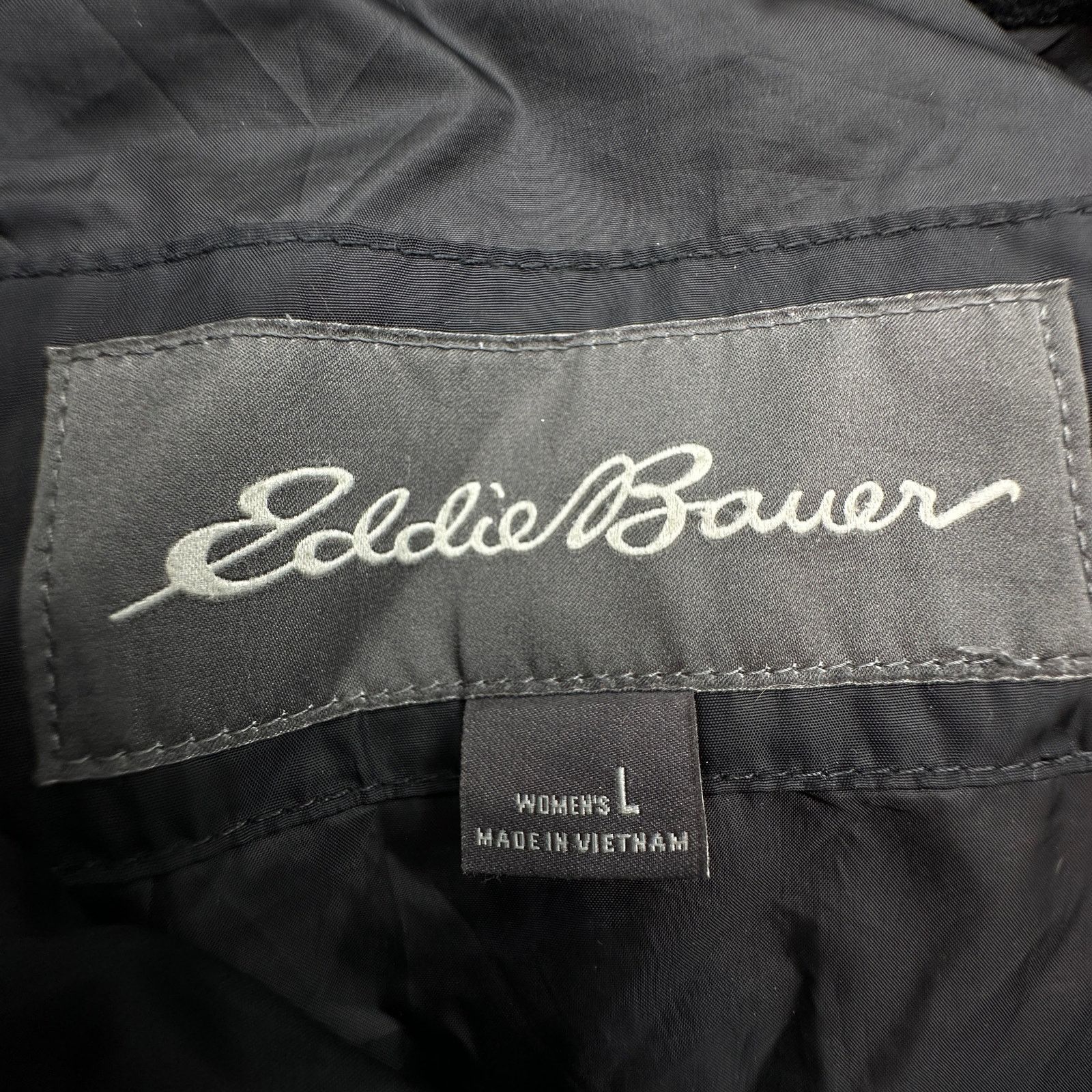Eddie Bauer Eddie Bauer Lodge Down Parka Fur Trim Jacket Womens Large Size L / US 10 / IT 46 - 3 Thumbnail