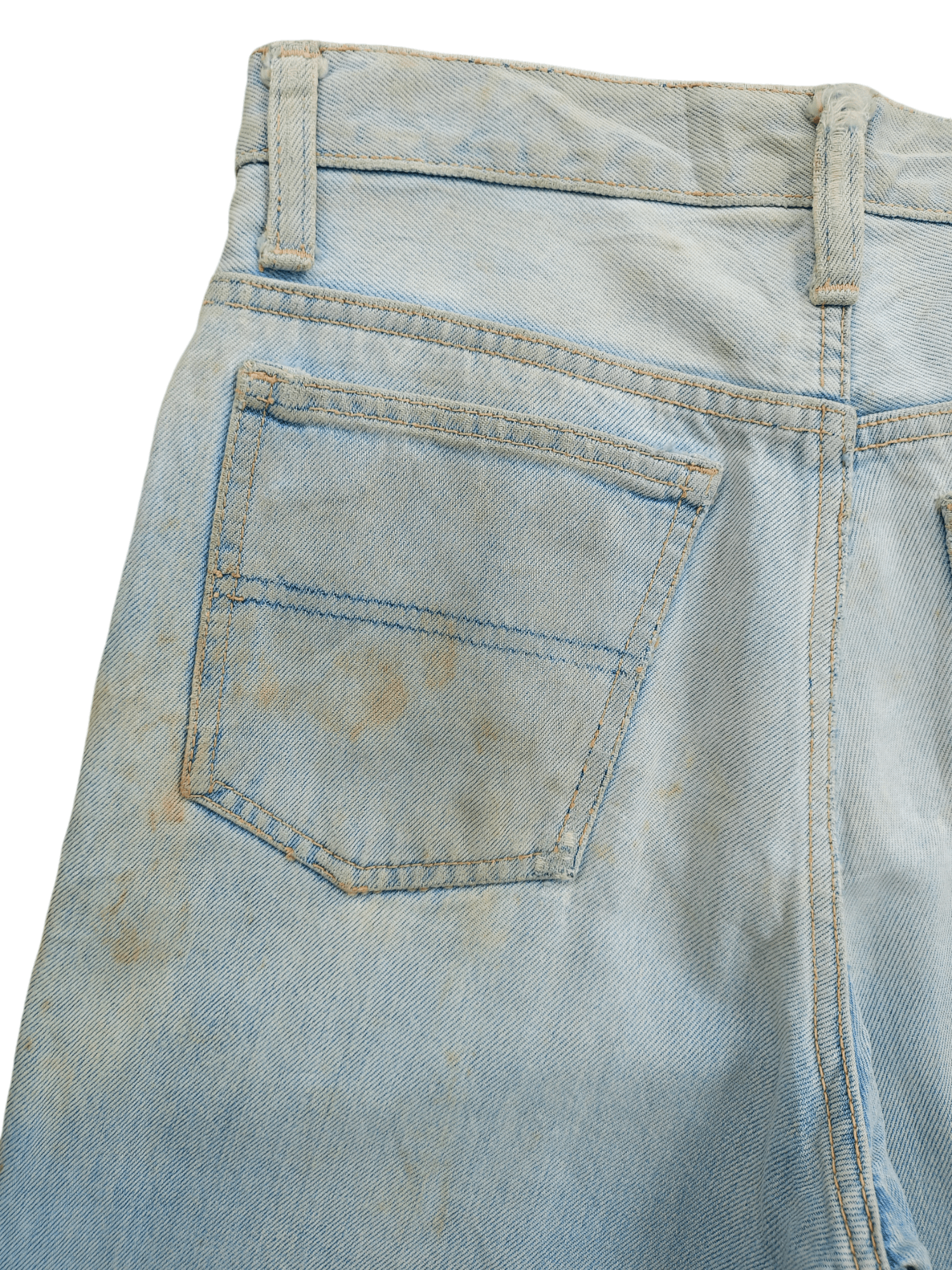 Japanese Brand × Vintage Japanese Brand Cropped Vintage Streetwear Denim Size US 27 - 19 Thumbnail