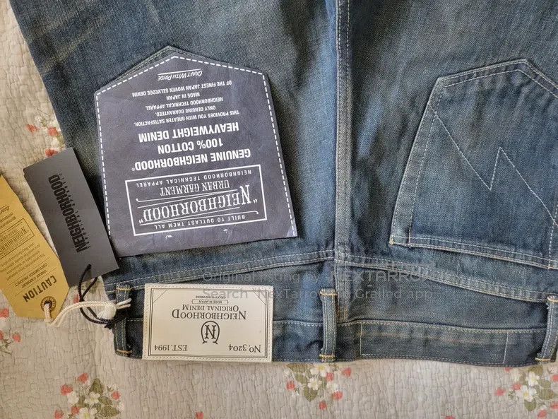 Neighborhood Neighborhood size M Basic Washed Denim Pants Size US 27 - 8 Thumbnail