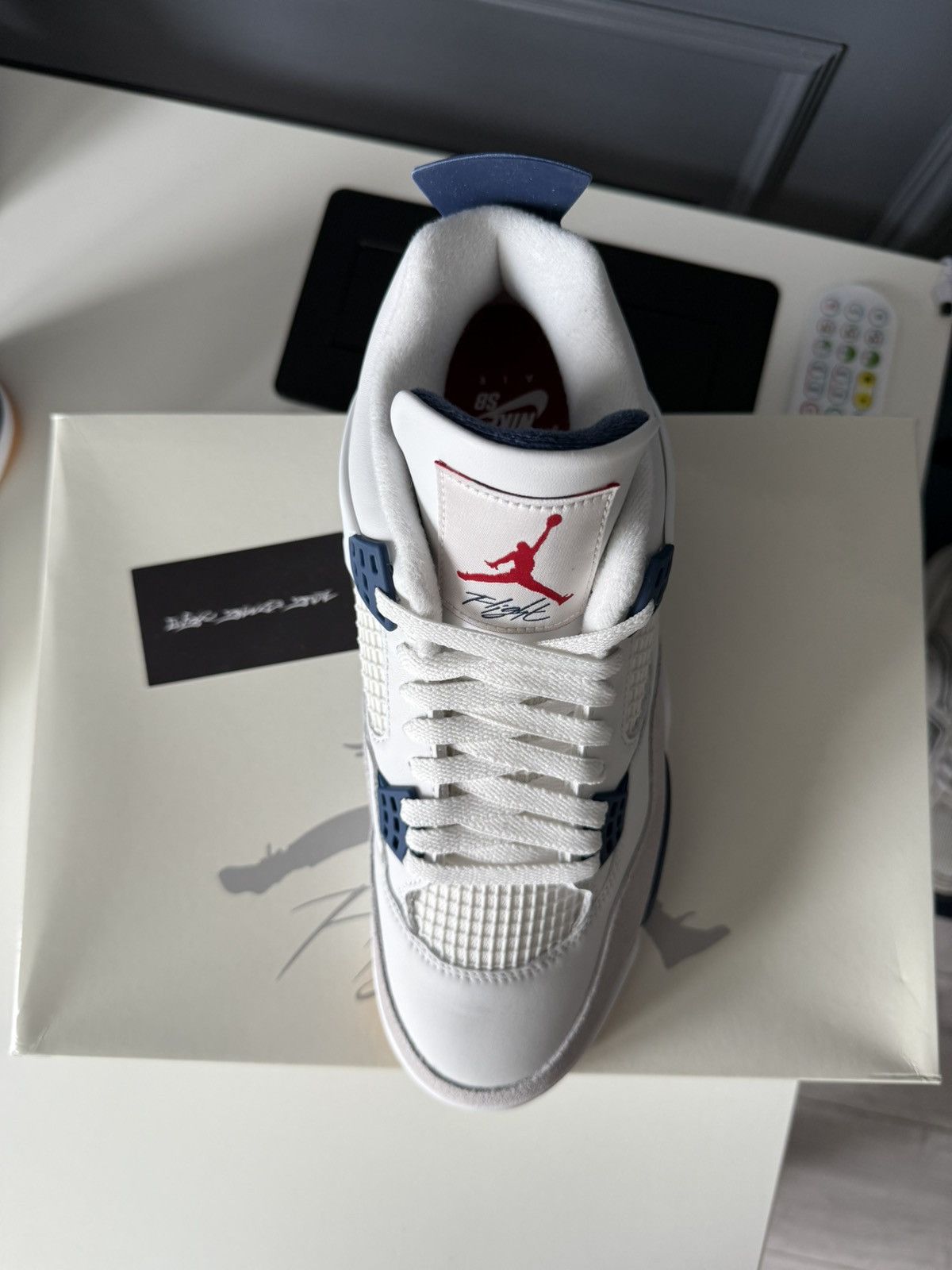 Jordan Brand Jordan 4 SB Navy Size US 10 / EU 43 - 5 Thumbnail