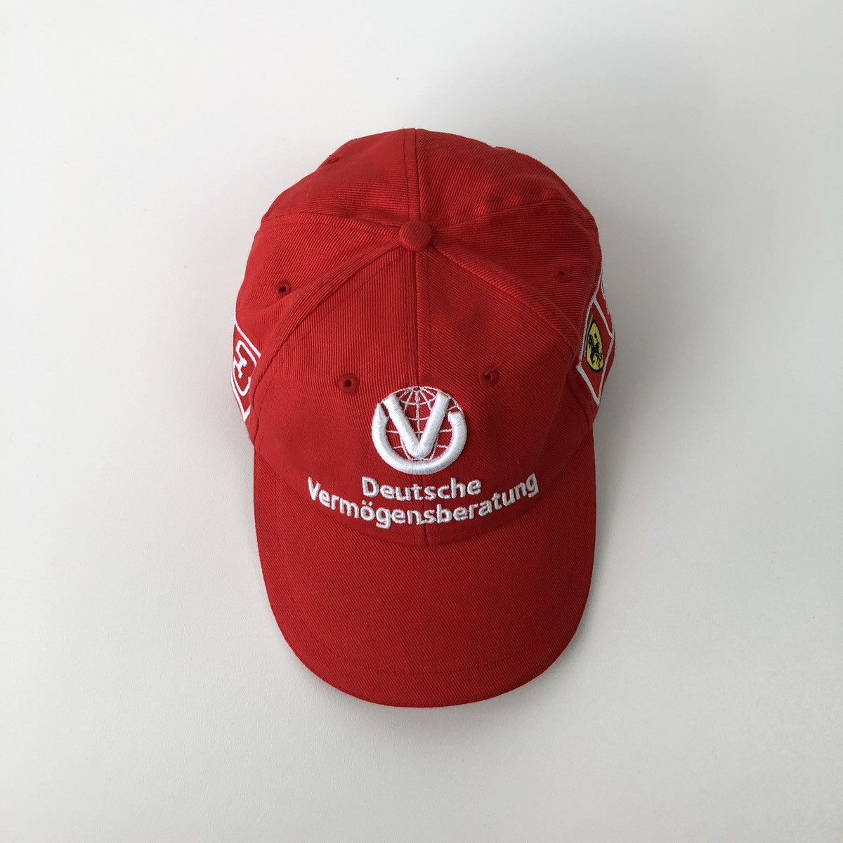 Ferrari × Formula 1 × Vintage Ferrari Michael Schumacher 2000 Formula 1 Team Vintage Cap Size ONE SIZE - 4 Thumbnail