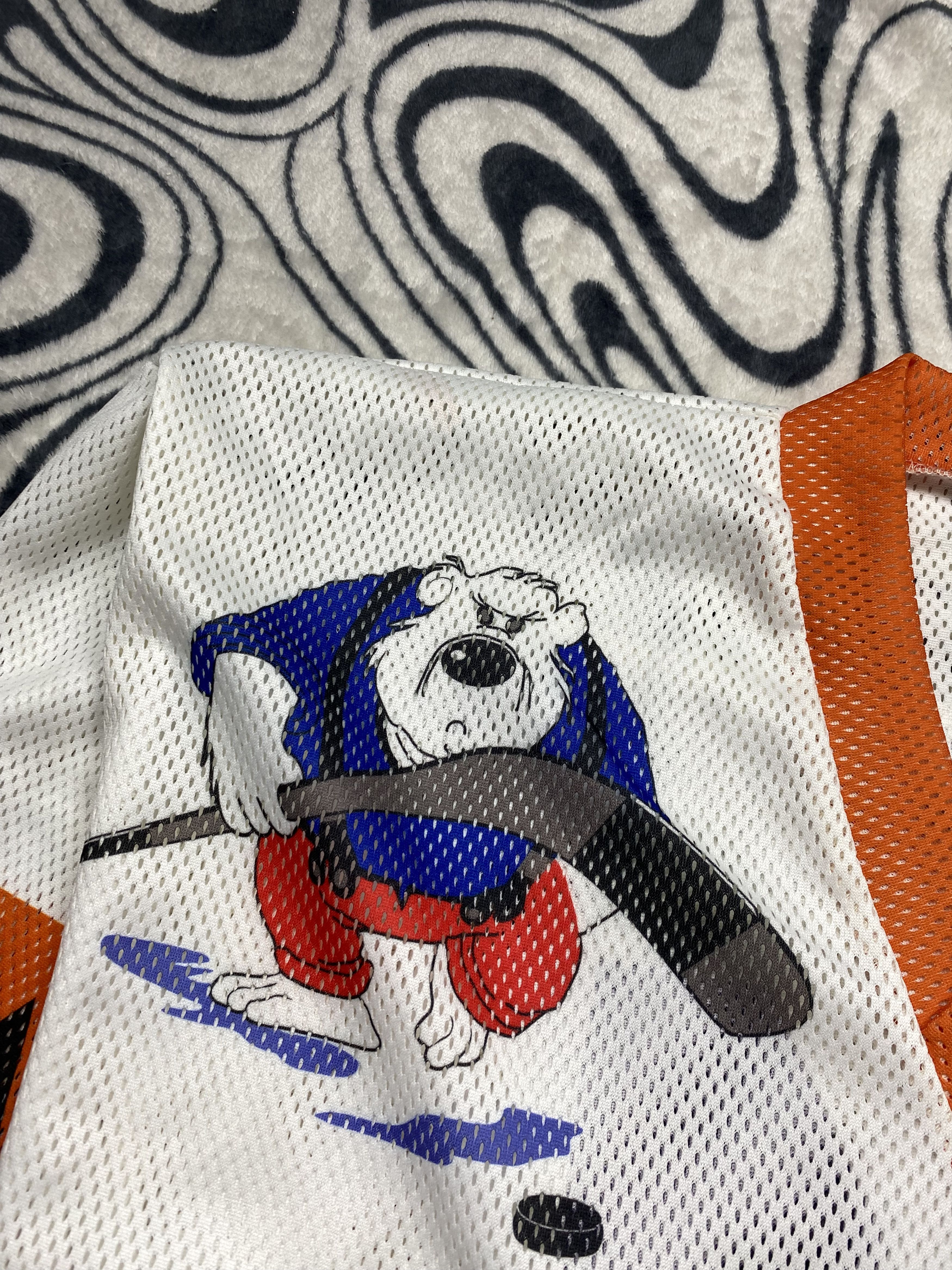 NHL Hockey Jersey 90s Vintage Made in Italy Size US XL / EU 56 / 4 - 4 Thumbnail
