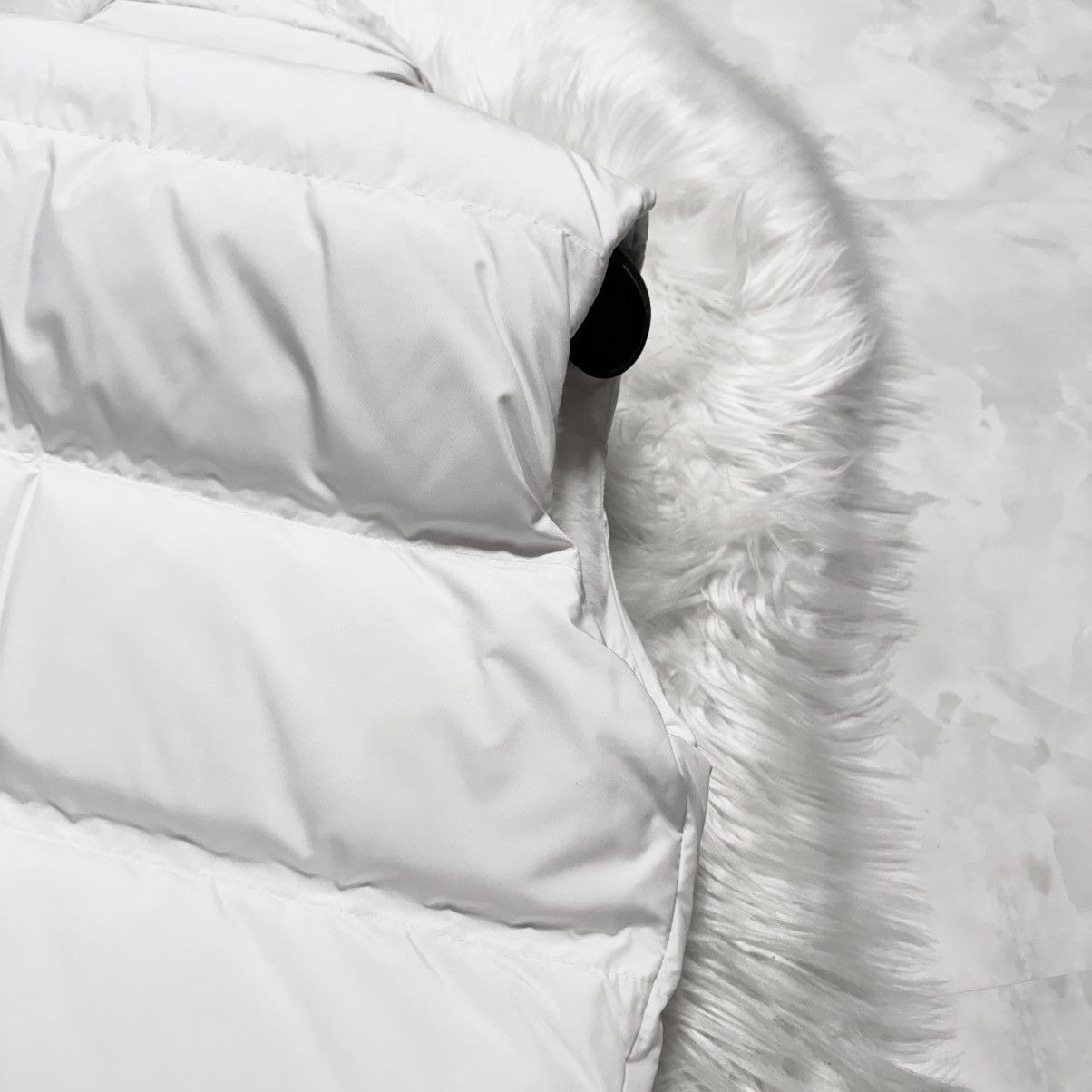 Runway Louis Vuitton Rabbit Fur Reversible Down Vest