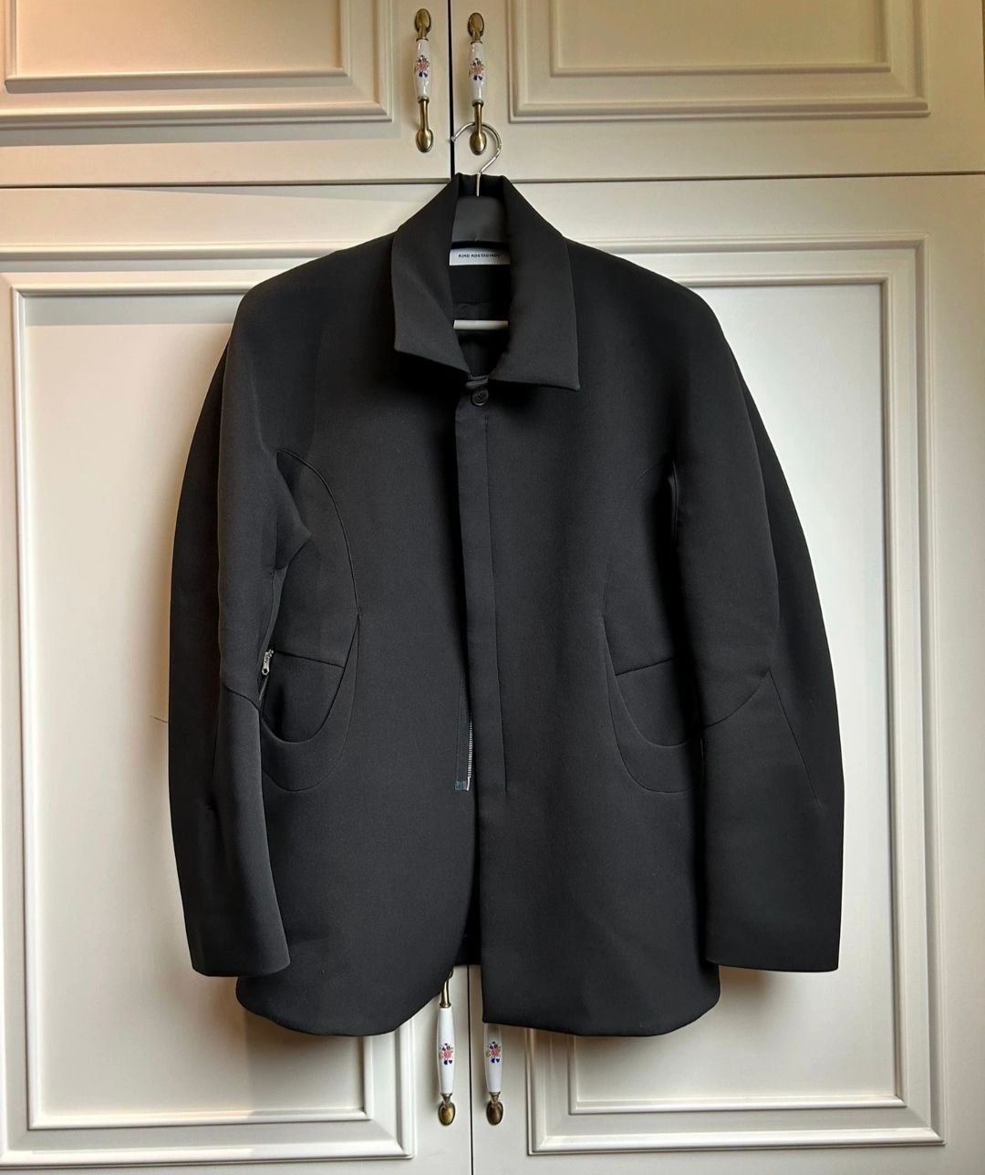 Pre-owned Kiko Kostadinov Irene Jacket In Black