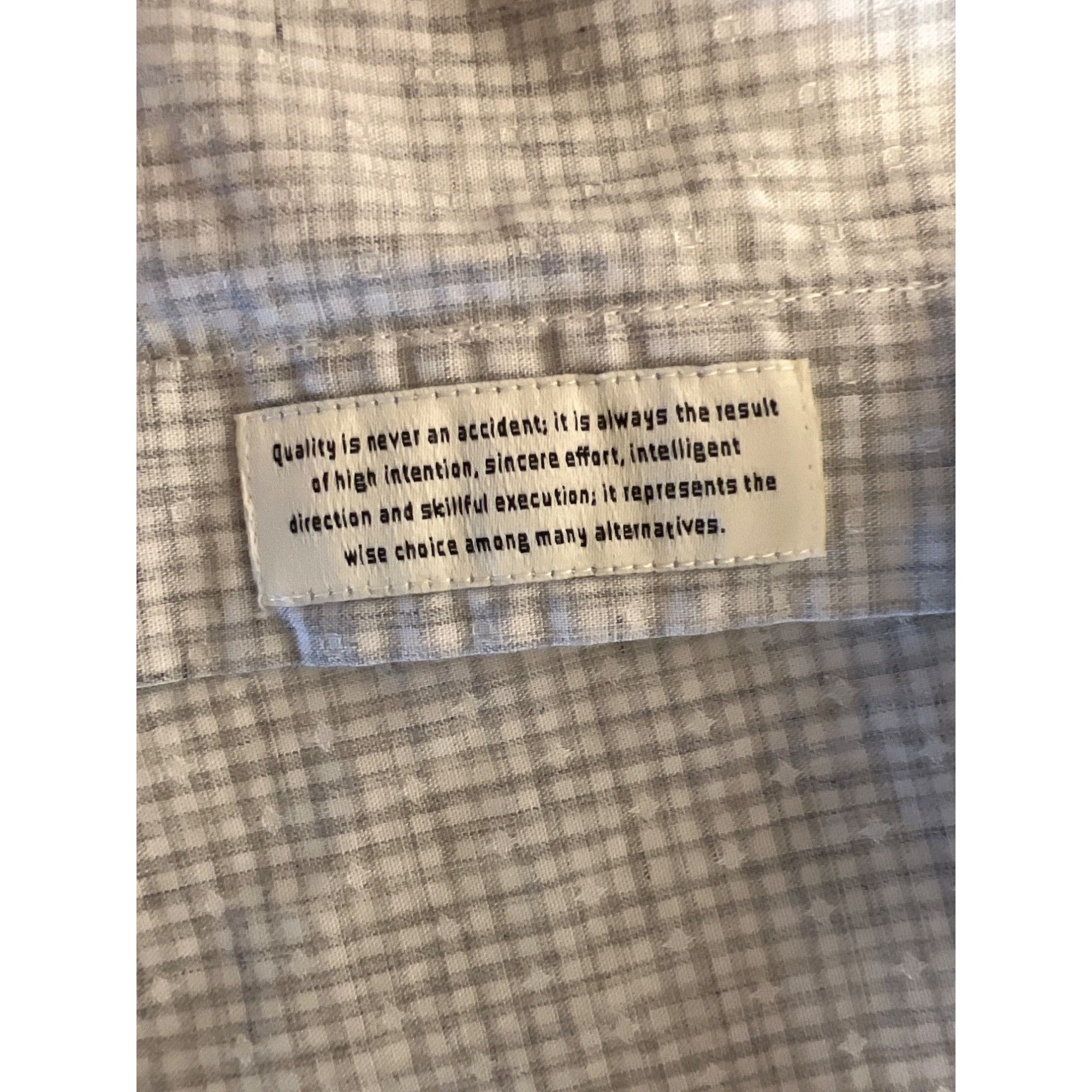 7Diamonds 7Diamonds Mens The Format Long-Sleeve Button-Up Shirt XL Gra Size US XL / EU 56 / 4 - 8 Thumbnail