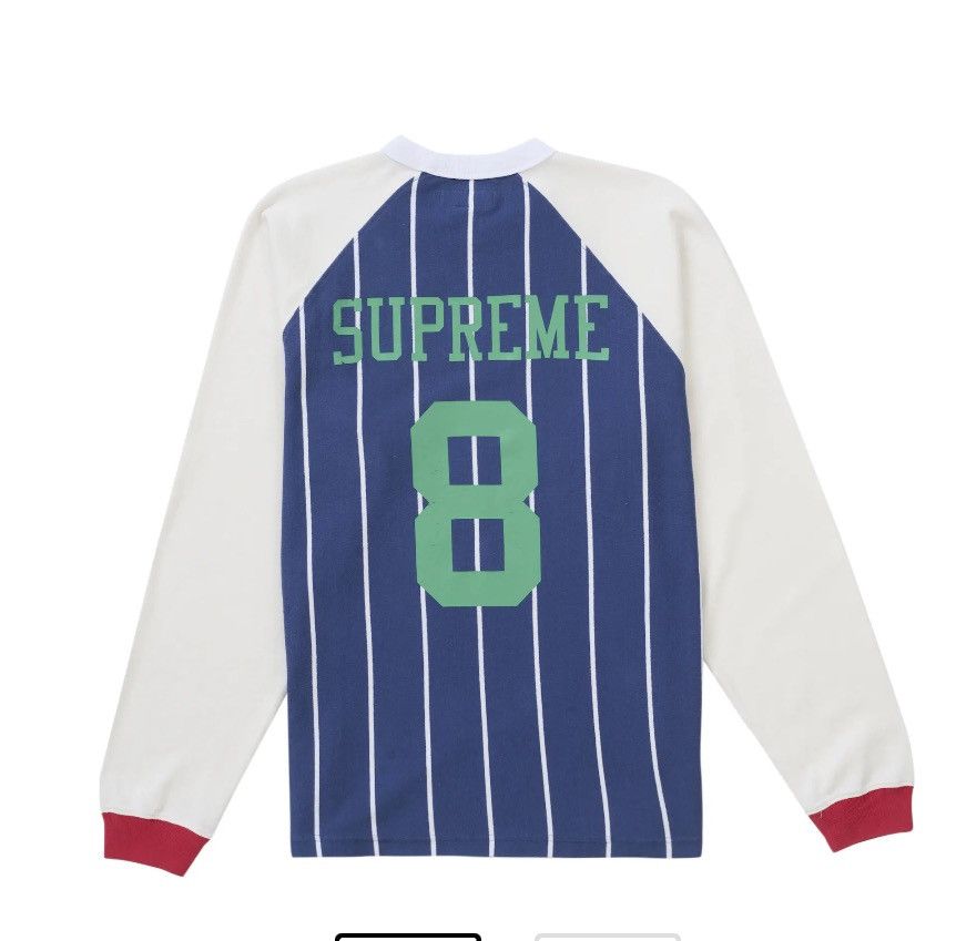 Supreme Supreme stripe raglan l/s top Size US S / EU 44-46 / 1 - 1 Thumbnail