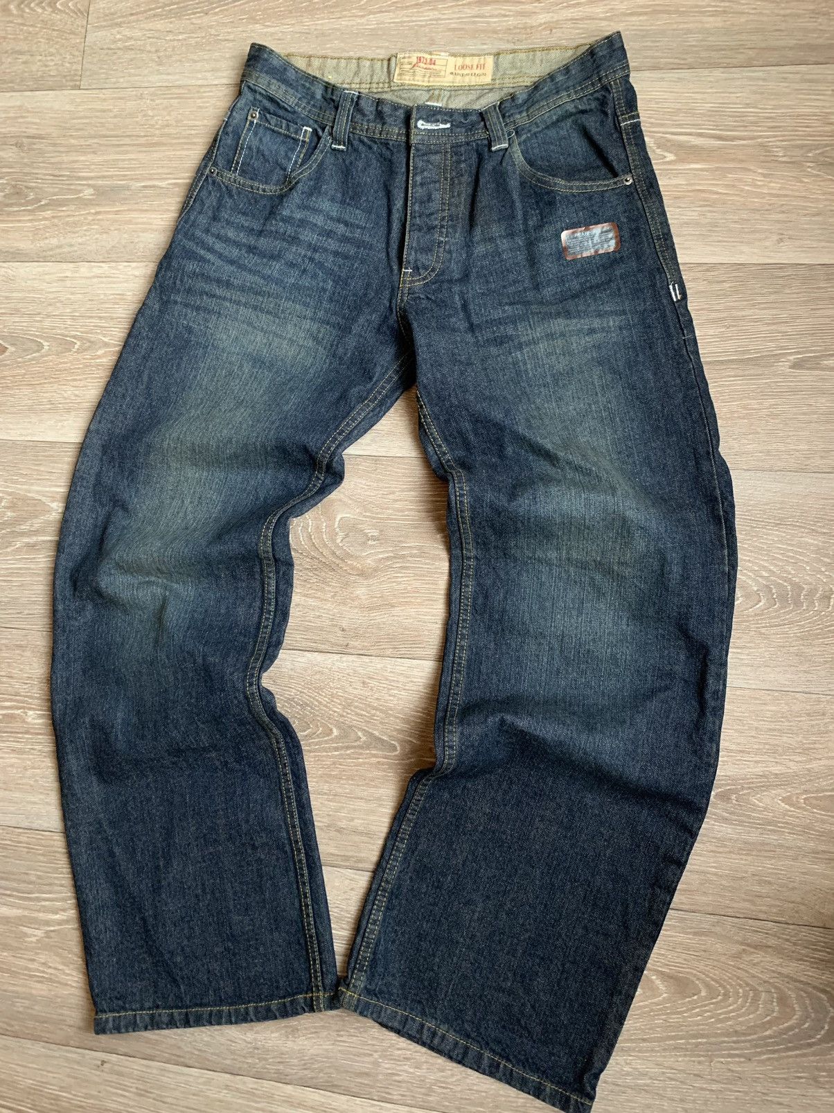 Denime × Japanese Brand Japanese denim jeans loose fit Size US 32 / EU 48 - 1 Thumbnail