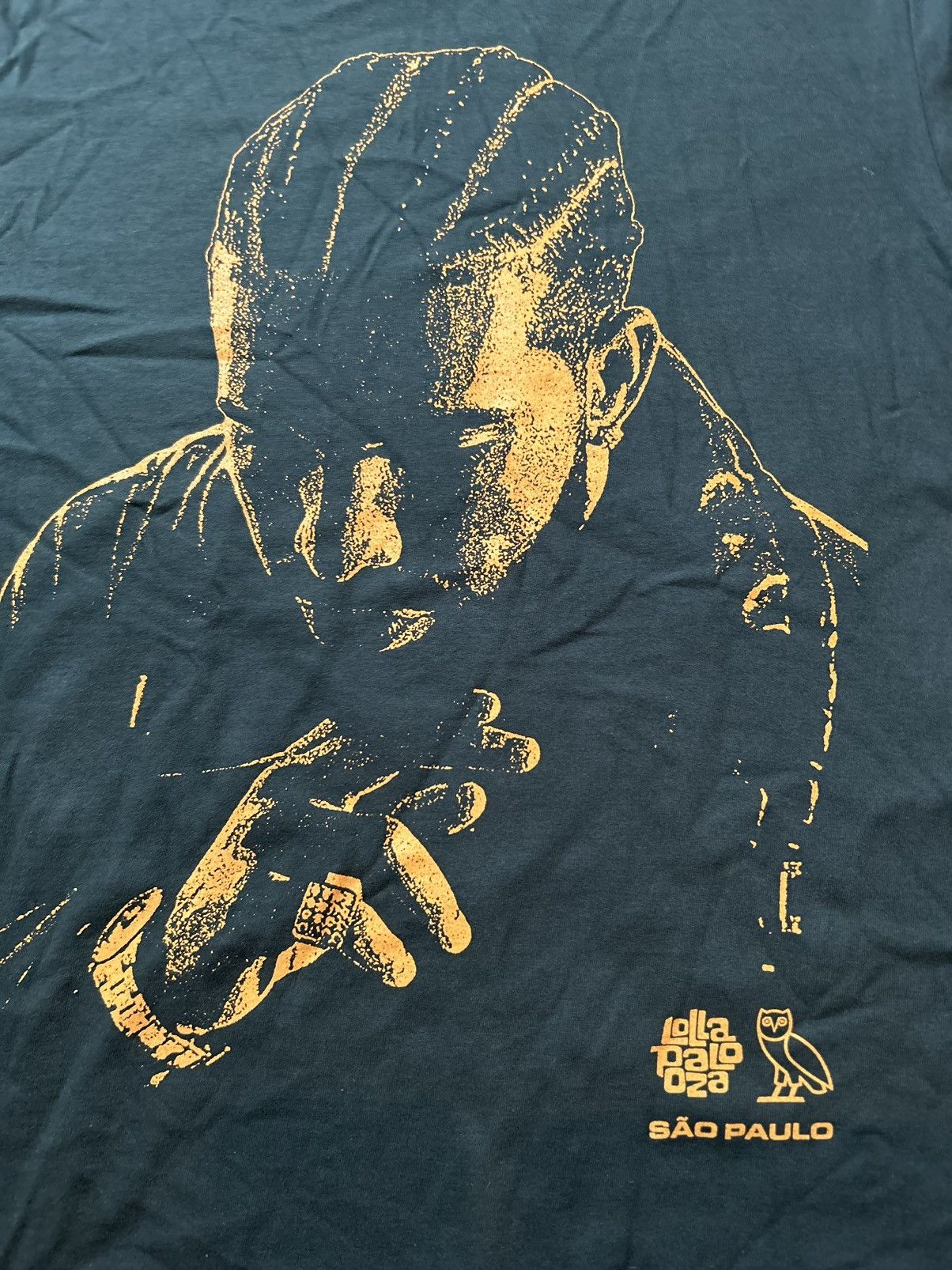 Drake Unreleased Brazil Lollapalooza Drake Tshirt Size US L / EU 52-54 / 3 - 4 Thumbnail