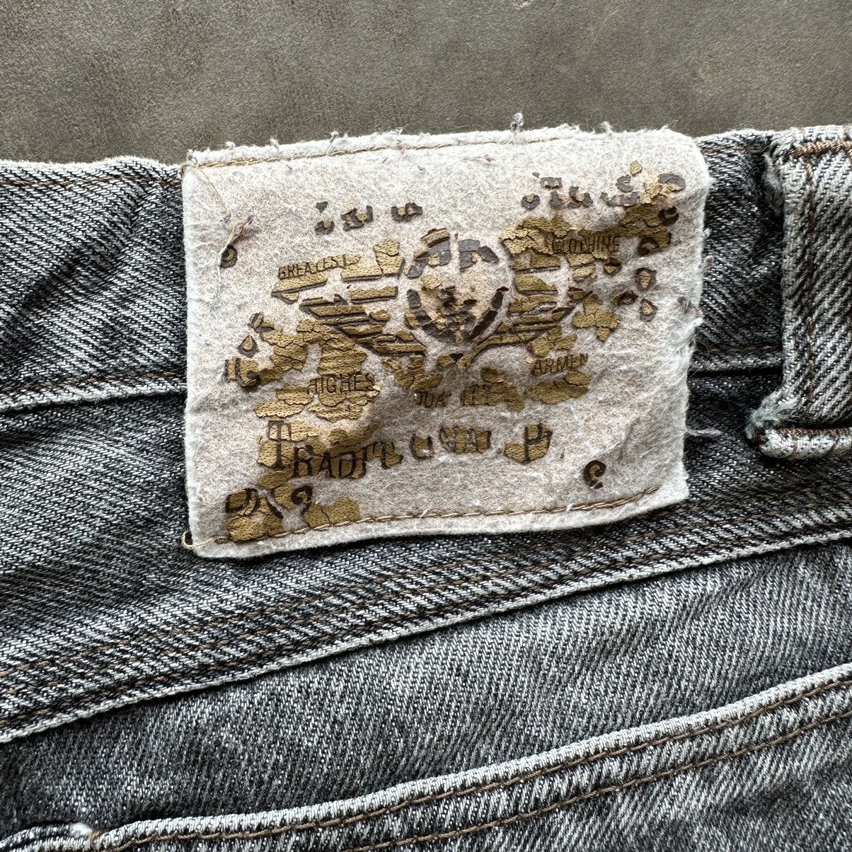 Japanese Brand × Jean × Vintage Vintage Japanese Black Faded Distressed Denim Jean Pant W31 Size US 31 - 15 Thumbnail