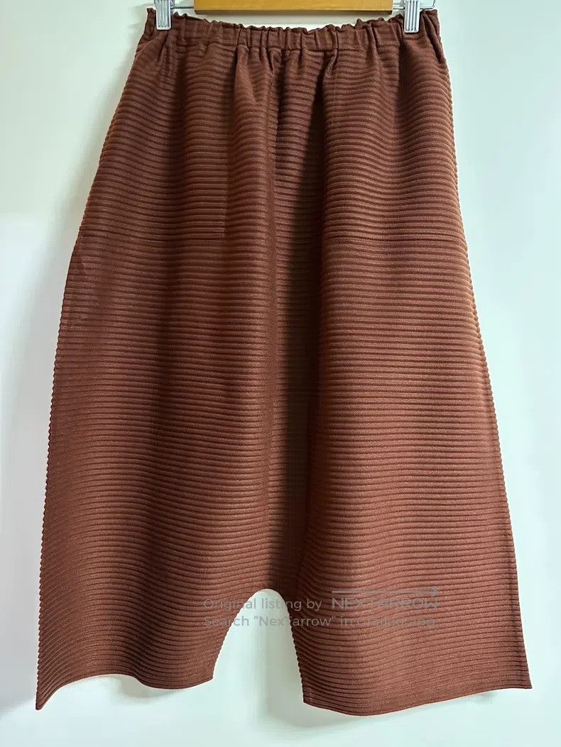 Issey Miyake Issey Miyake Wide-Leg Pants Size 25" / US 0 / IT 36 - 2 Thumbnail