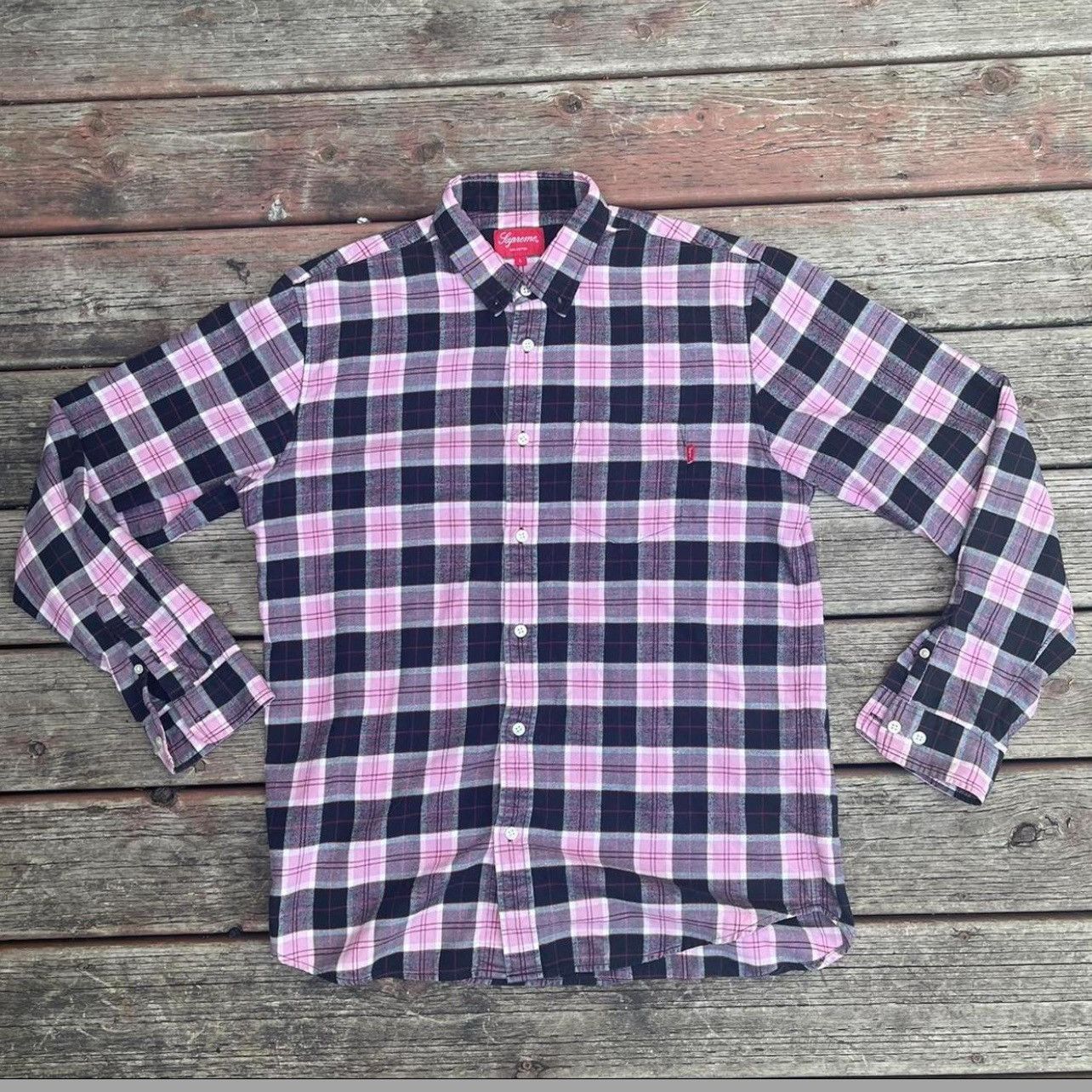 Martine Rose × Supreme Supreme Martine Rose Patchwork Shirt