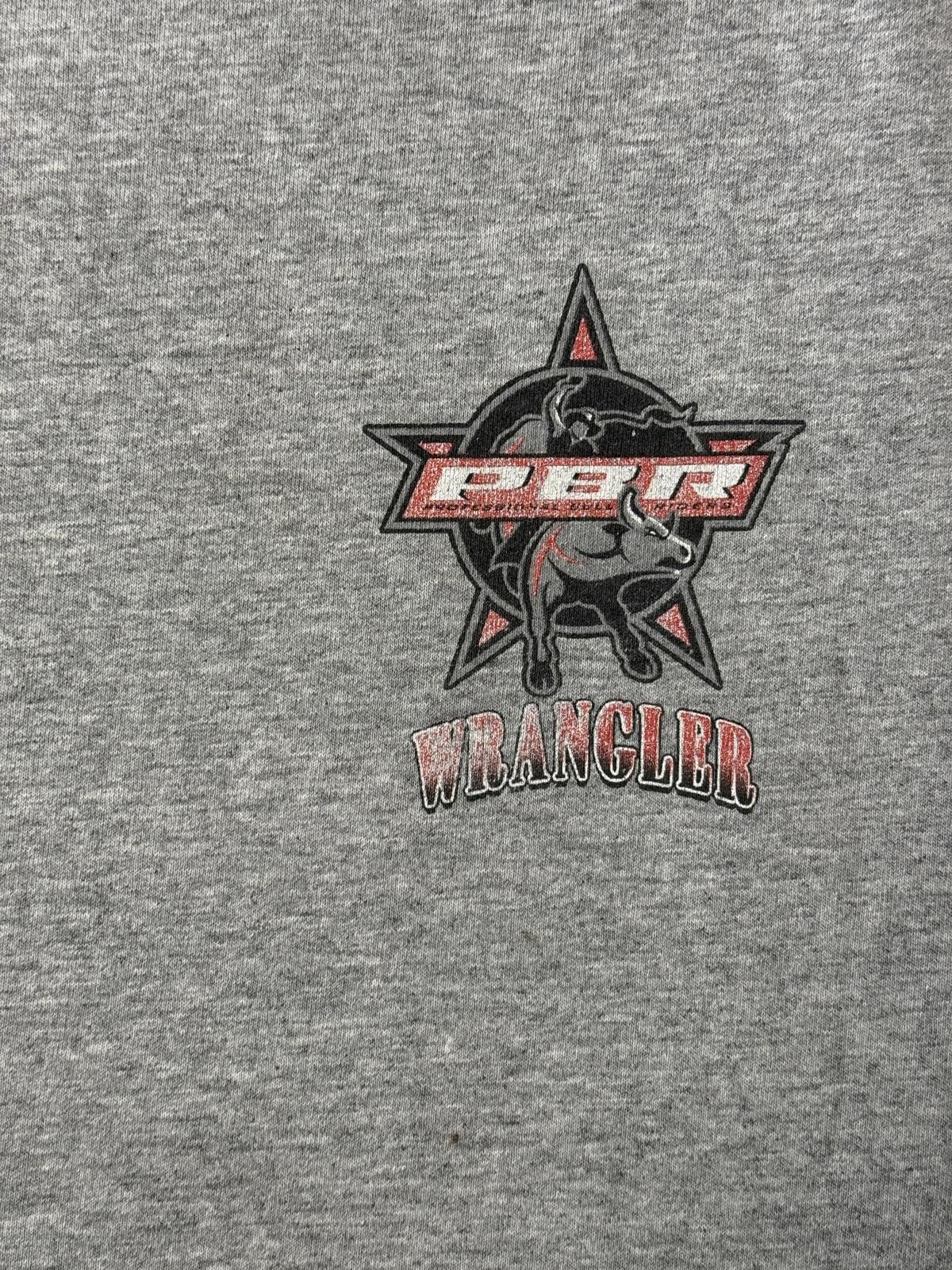 Wrangler PBR Wrangler Roder T-shirt Chris Shivers 2003 PBR Champ XL Size US XXL / EU 58 / 5 - 4 Thumbnail