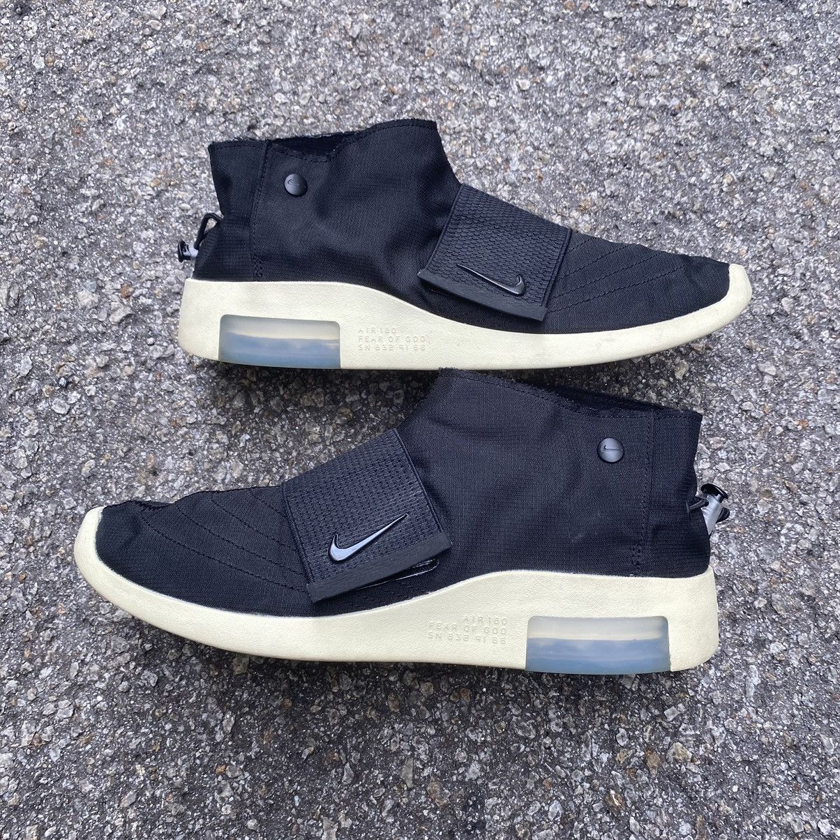 Fear of God × Nike Nike Air Fear of God Moccasin Black Size US 10 / EU 43 - 5 Thumbnail