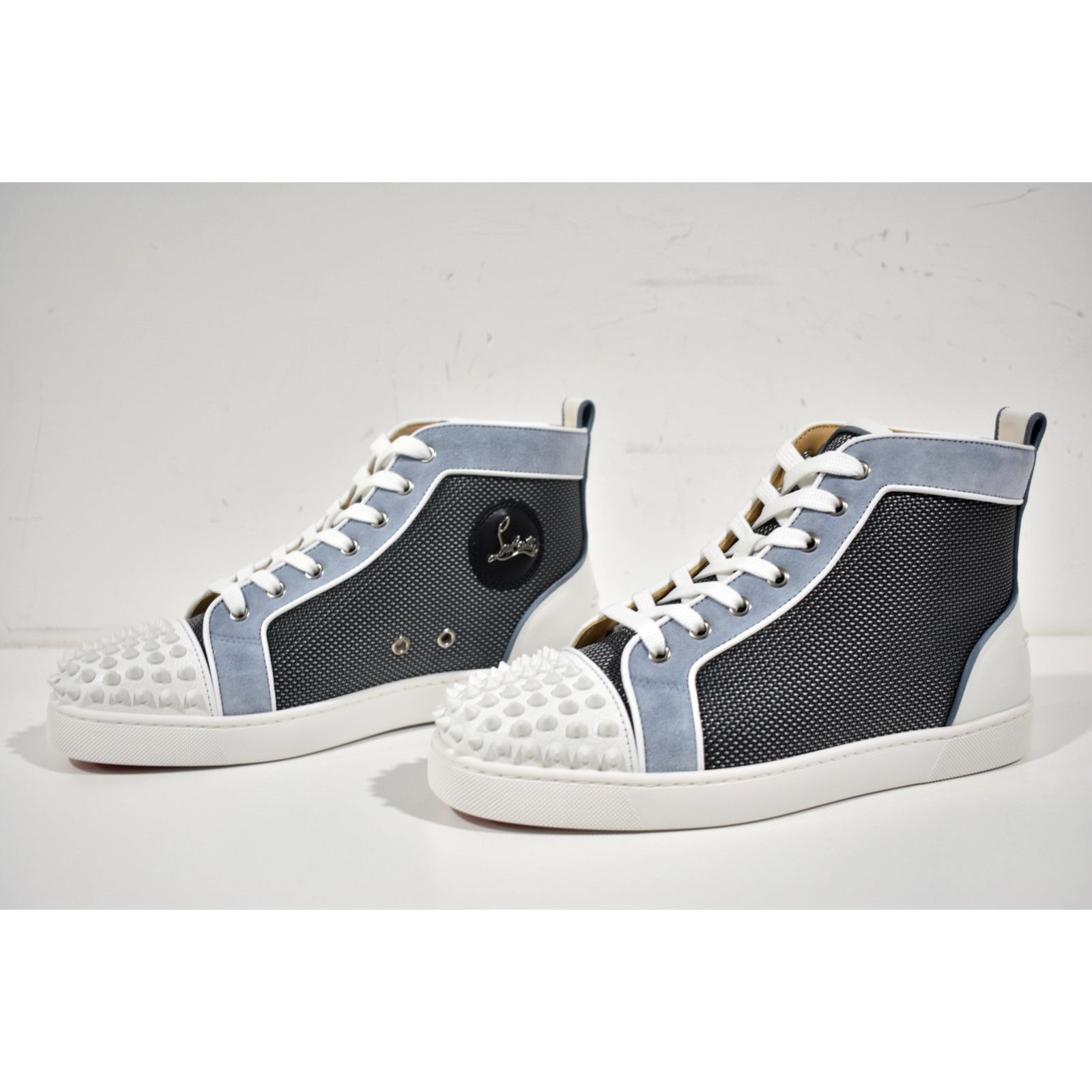 Christian Louboutin Christian Louboutin Lou Spikes Orlato High Top Sneaker Size US 8 / EU 41 - 9 Thumbnail