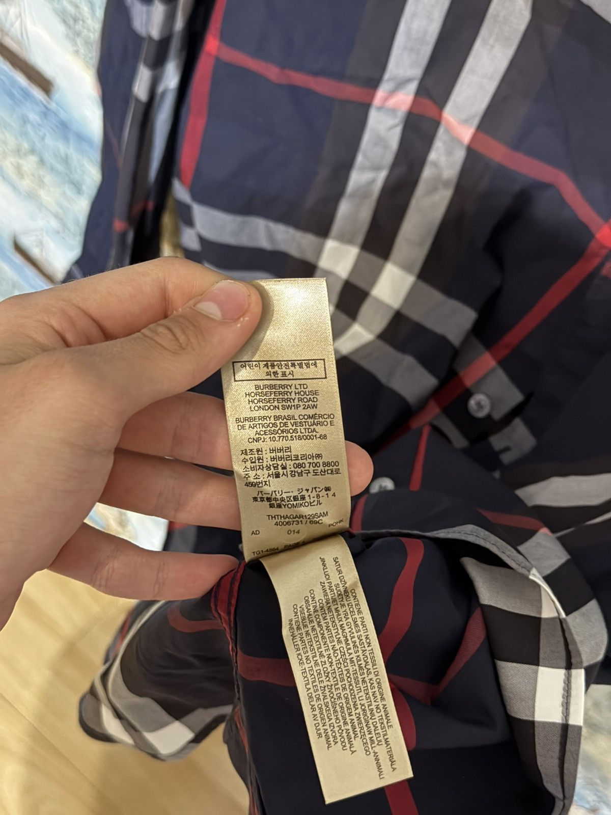 Burberry Burberry Shirt Size US XXL / EU 58 / 5 - 6 Thumbnail