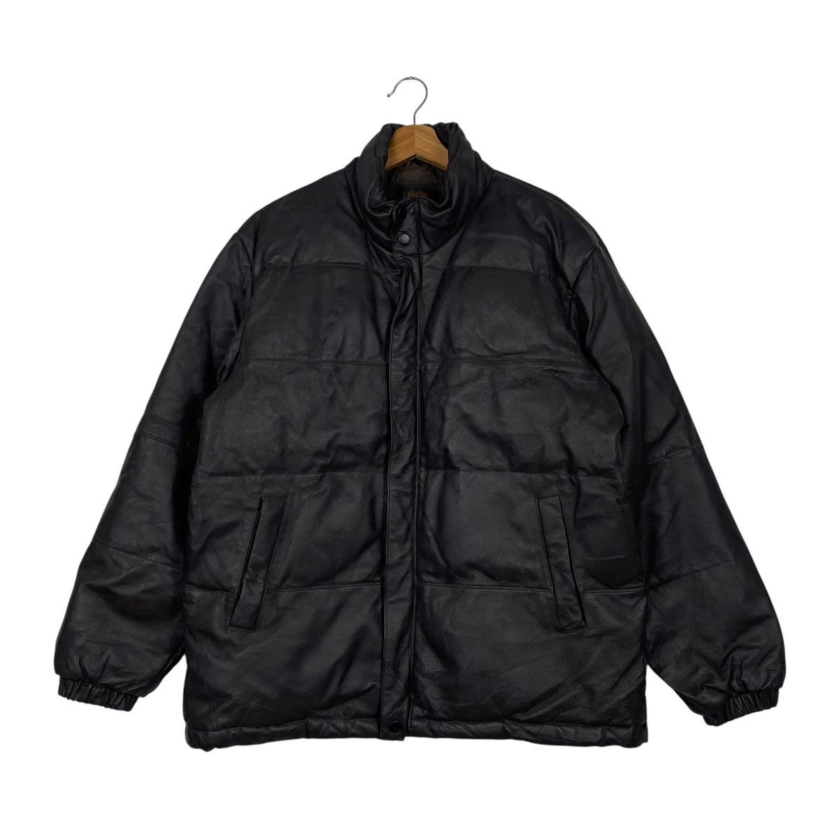 MCM Leather Down Jacket