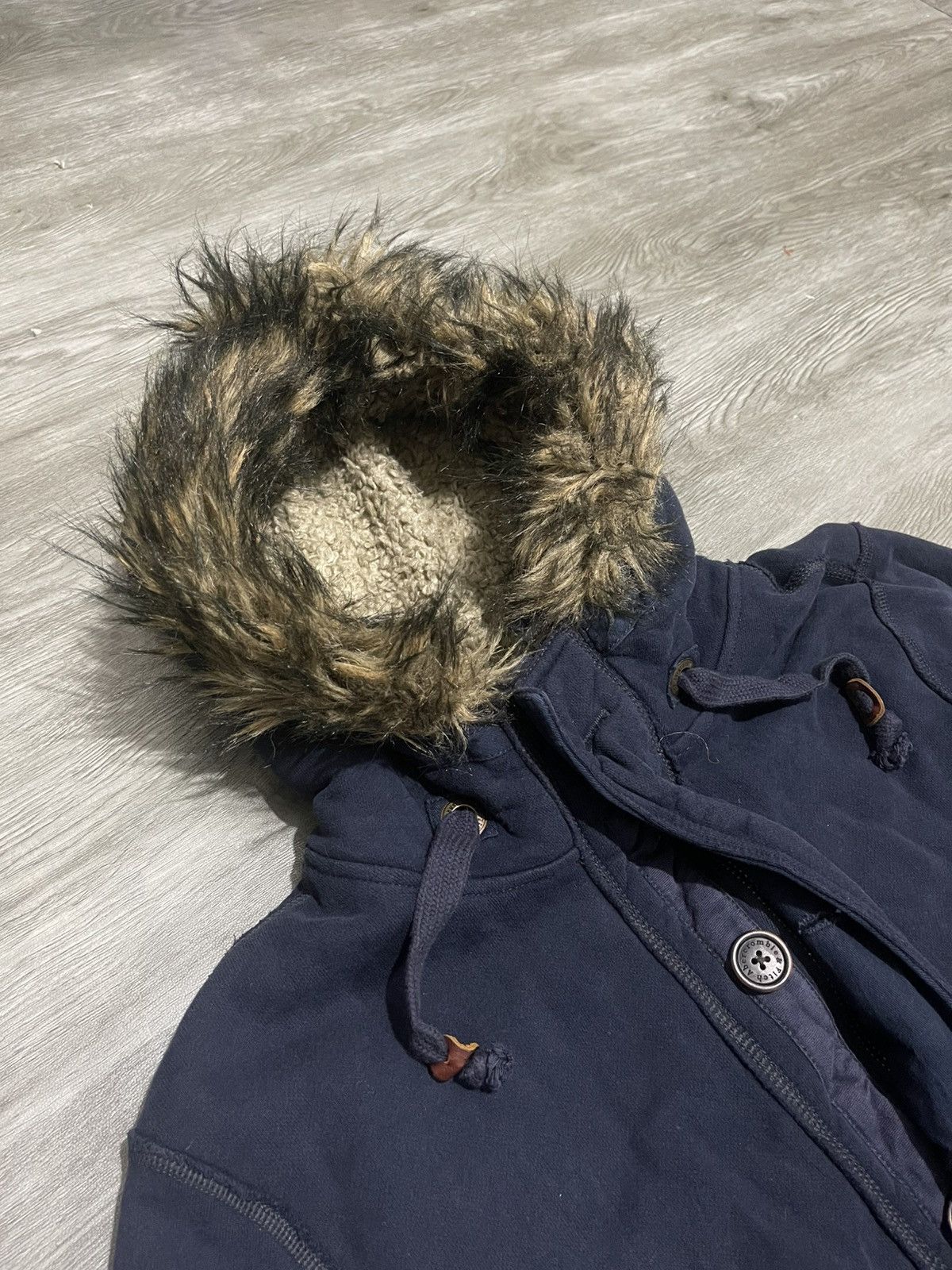 Abercrombie & Fitch Vintage🔥Abercrombie & Fitch Fauxfur Rare. Size US XL / EU 56 / 4 - 2 Thumbnail