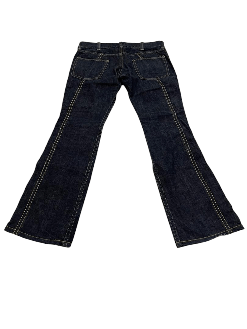 Hysteric Glamour × If Six Was Nine 🔥 RARE!! PPFM CUSTOM PERFORMENCE FLARE DENIM JEAN Size 34" / US 12 / IT 48 - 4 Thumbnail