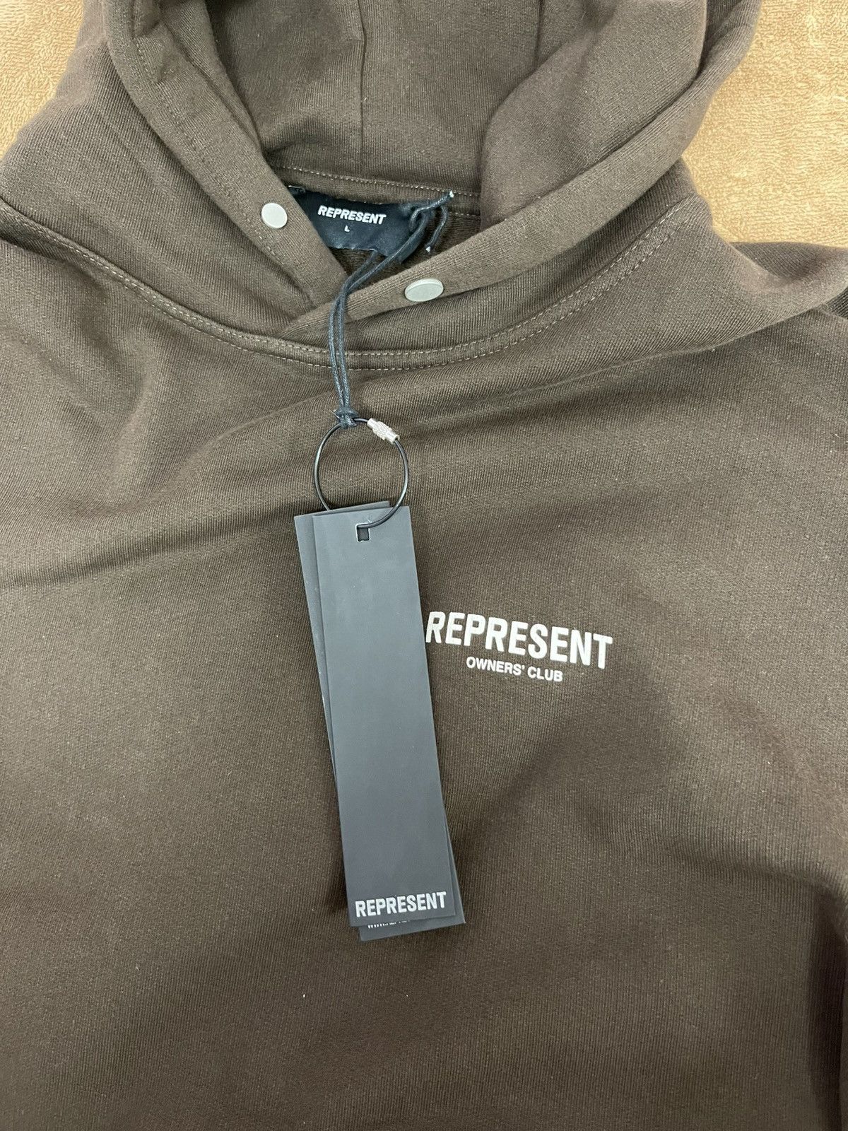 Represent Clo. Represent Vintage Brown Hoodie Size US L / EU 52-54 / 3 - 6 Thumbnail