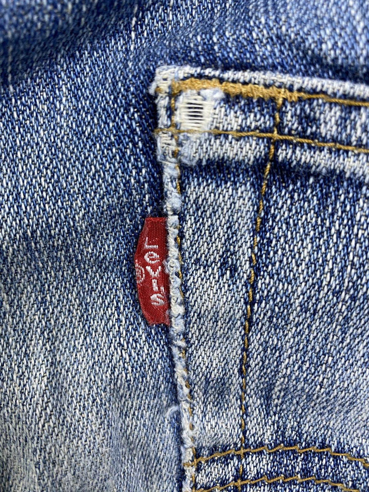 Levi's 🔥Vintage Levi’s 505 Distressed Denim Jeans Size US 32 / EU 48 - 12 Thumbnail