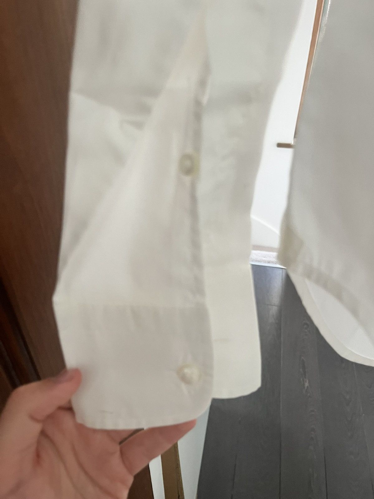 Loro Piana Loro Piana cotton white shirt size 40 15.75 Size US M / EU 48-50 / 2 - 6 Thumbnail