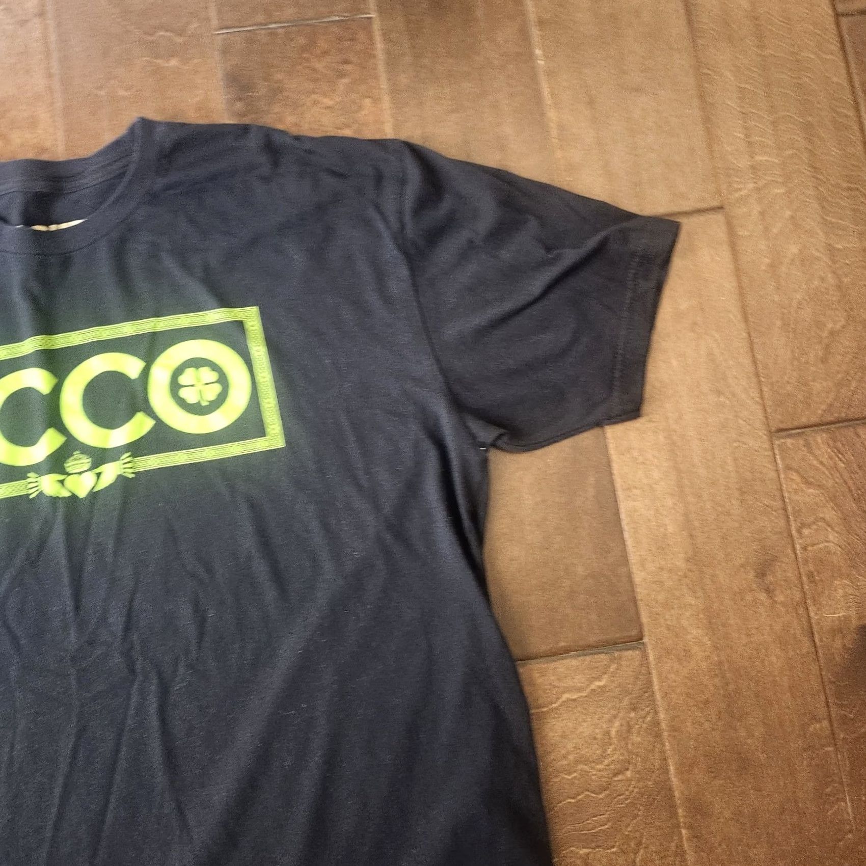 Vintage KCCO Chive Shirt Mens XL Black Tee Clover Graphic Keep Calm Chive On Minor Stain Size US XL / EU 56 / 4 - 6 Thumbnail