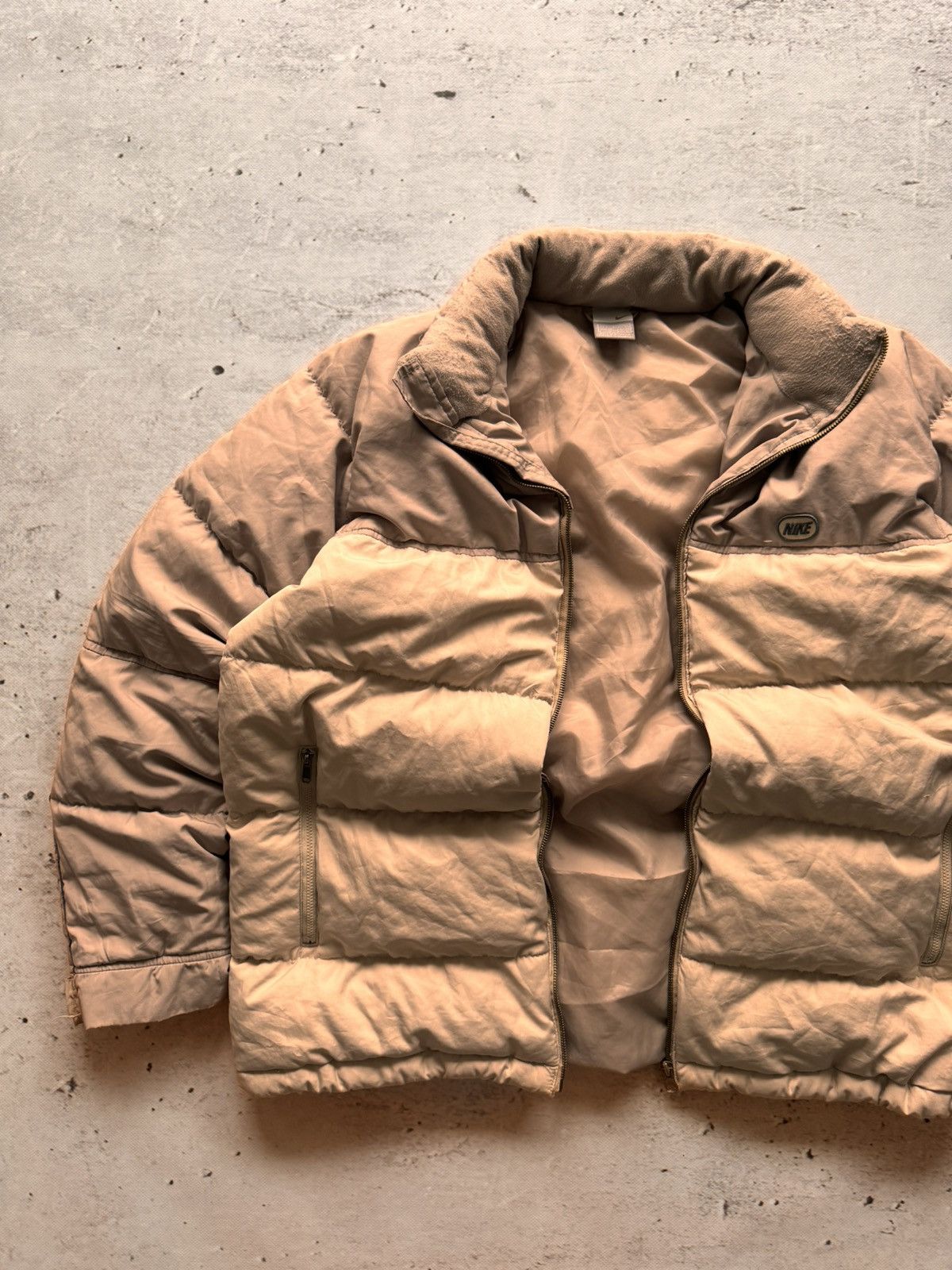 Nike × Nike ACG NIKE PUFFER DOWN BASIC LOGO OVERSIZE NYLON JACKET Size US L / EU 52-54 / 3 - 2 Thumbnail