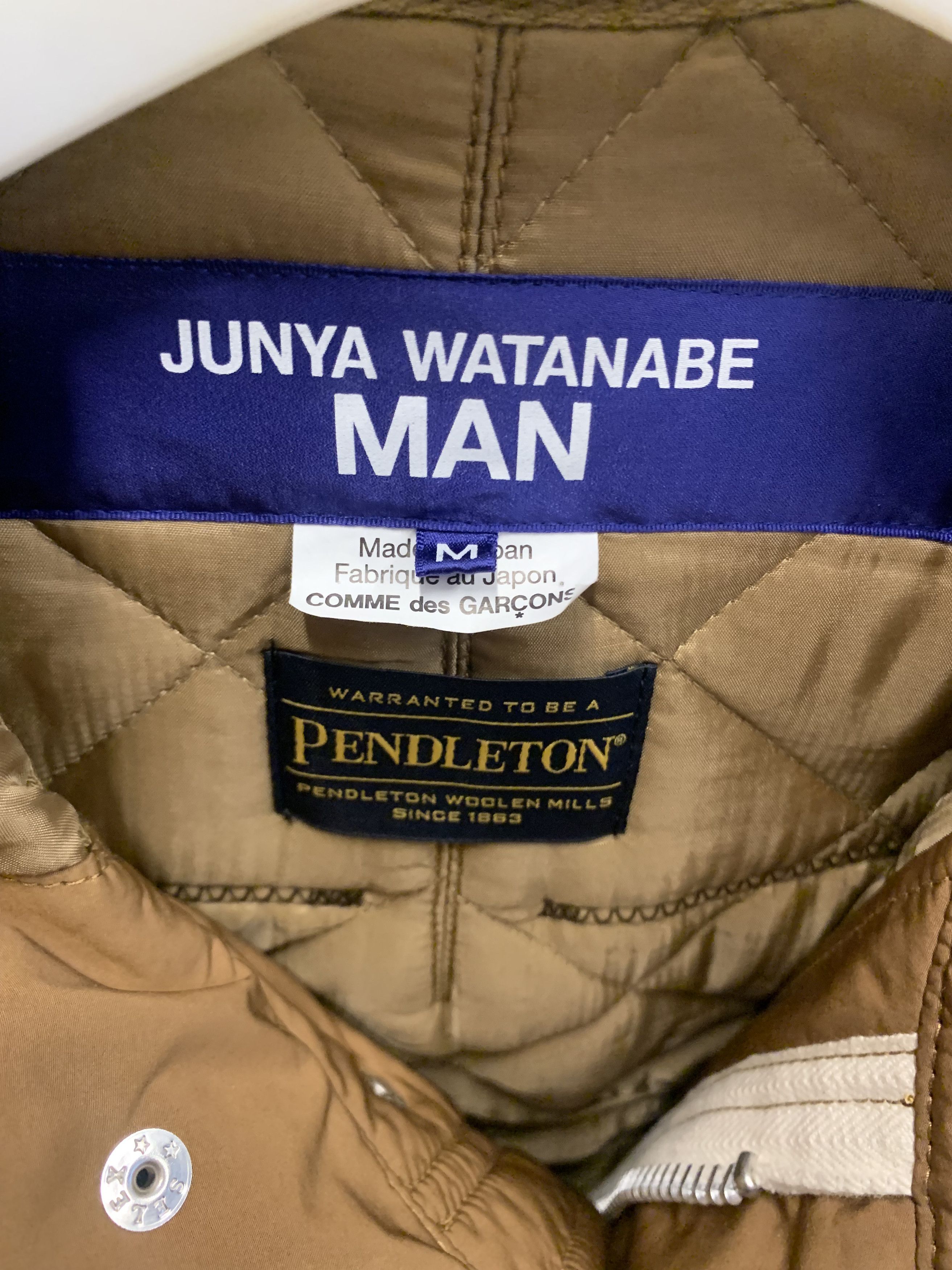 Comme des Garcons junya watanabe comme des garcons pendleton trench Size US M / EU 48-50 / 2 - 5 Thumbnail