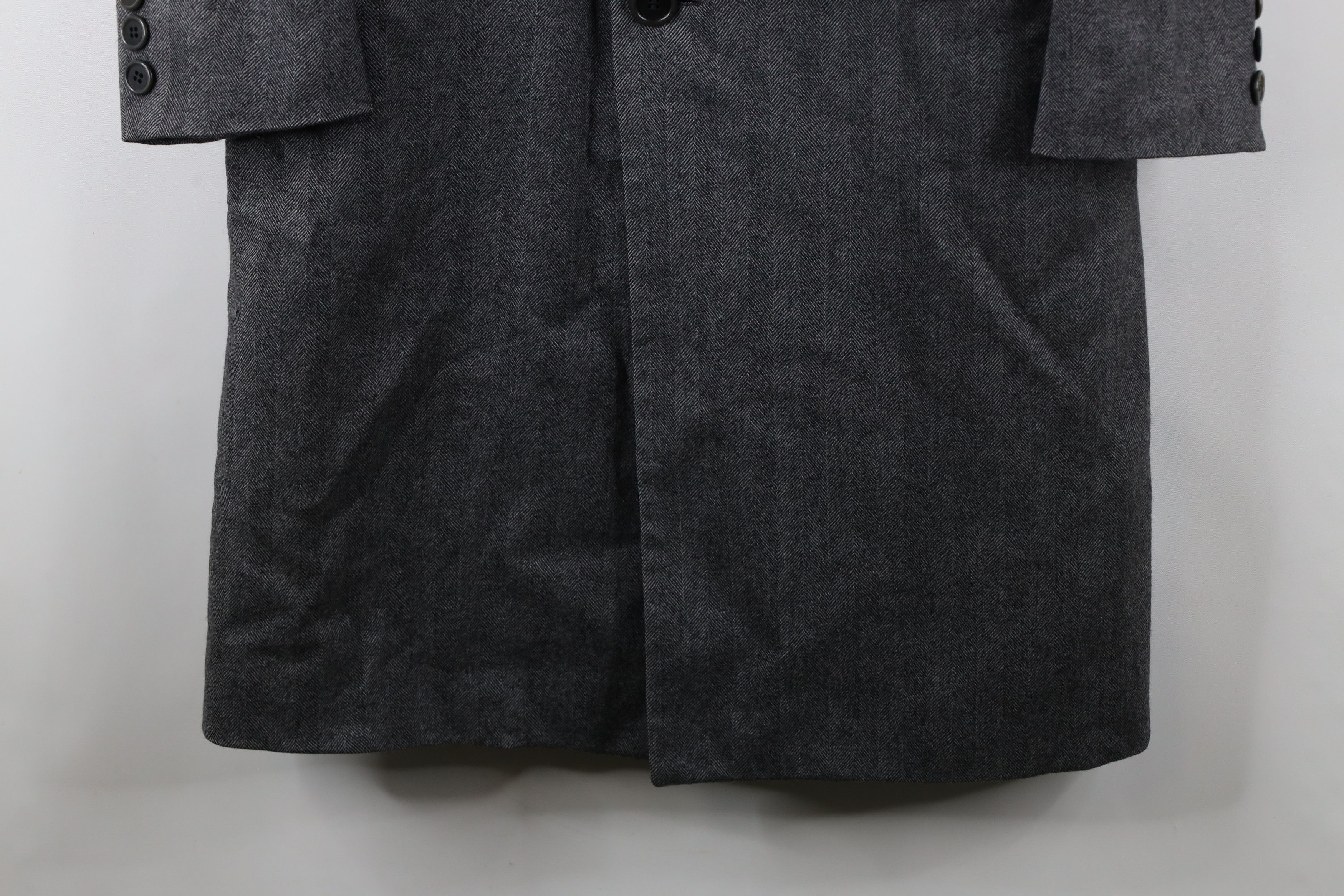 Hickey Freeman × Vintage Vintage 70s Hickey Freeman Overcoat Jacket Gray USA Size US XXL / EU 58 / 5 - 4 Thumbnail
