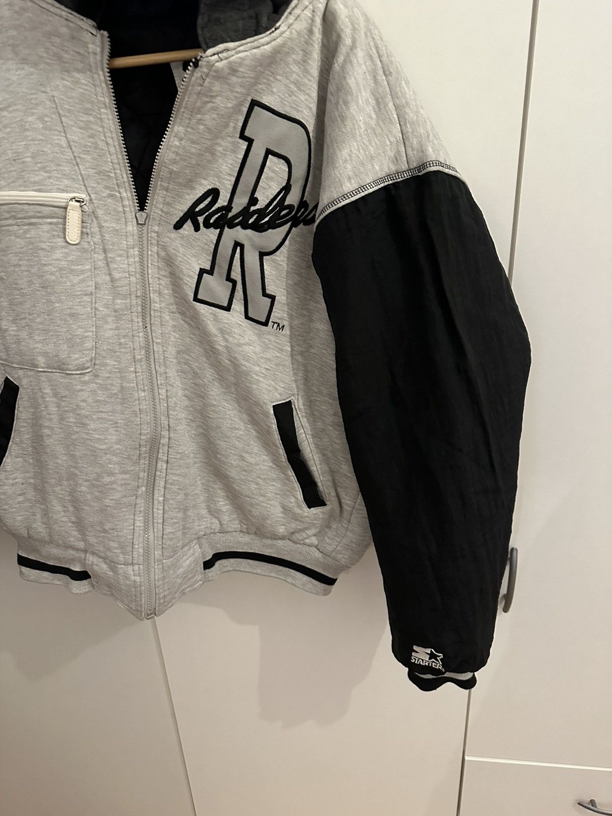 Starter Starter Jacke Los Angeles Raiders Size XL NFL Starter JACKET Size US XL / EU 56 / 4 - 12 Thumbnail
